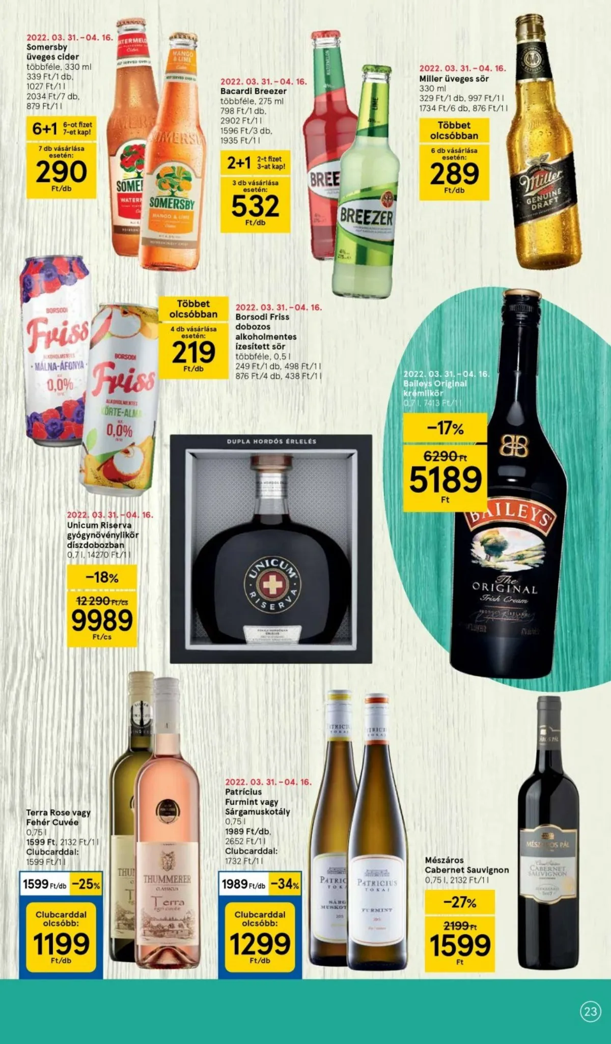 Tesco akciós újság 04.07–04.12 – 23. oldal