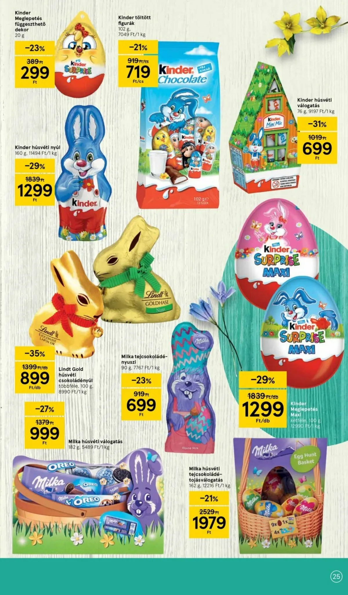 Tesco akciós újság 04.07–04.12 – 25. oldal