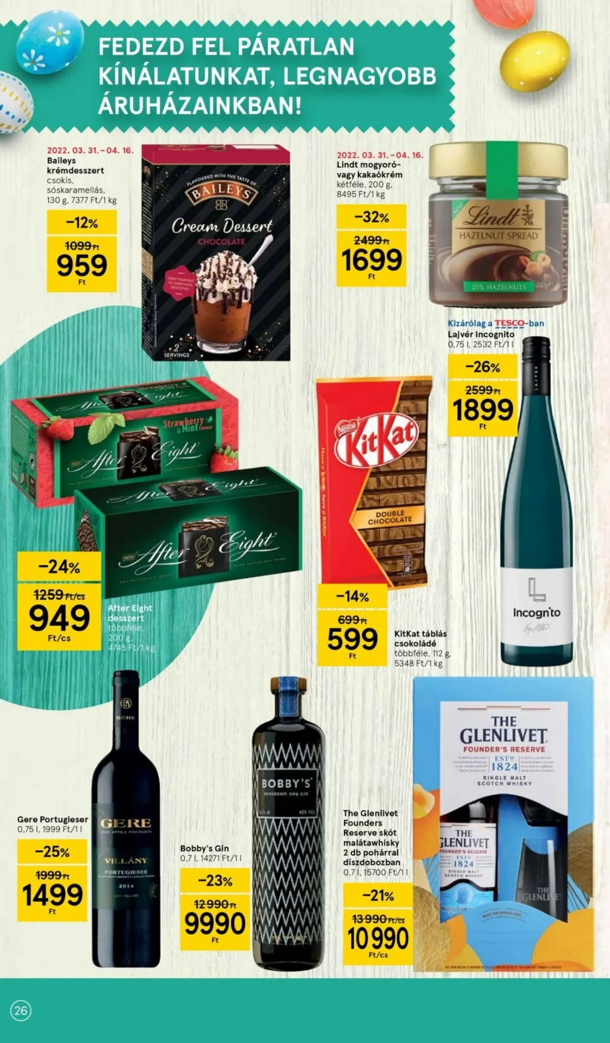Tesco akciós újság 04.07–04.12 – 26. oldal