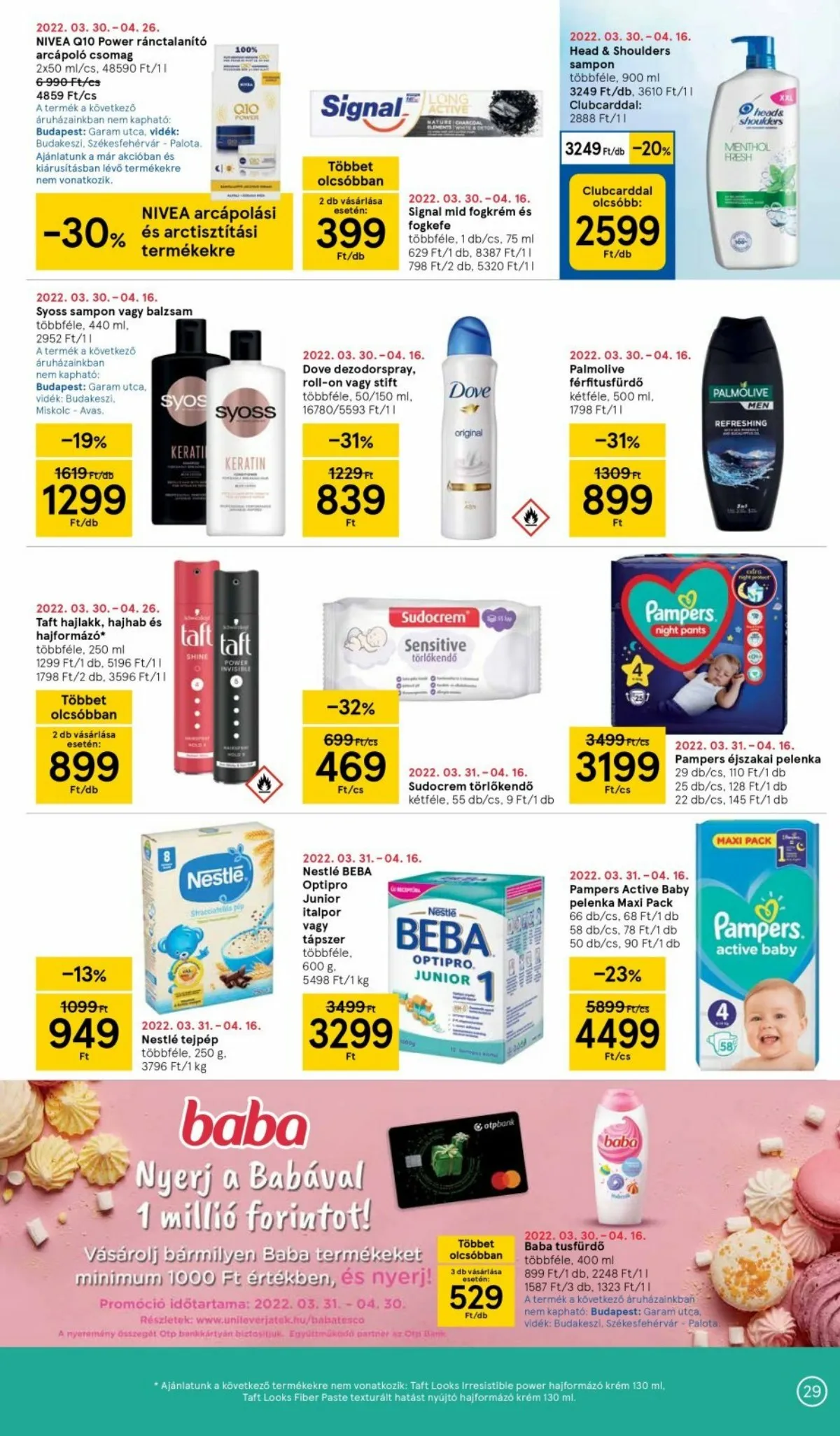 Tesco akciós újság 04.07–04.12 – 29. oldal