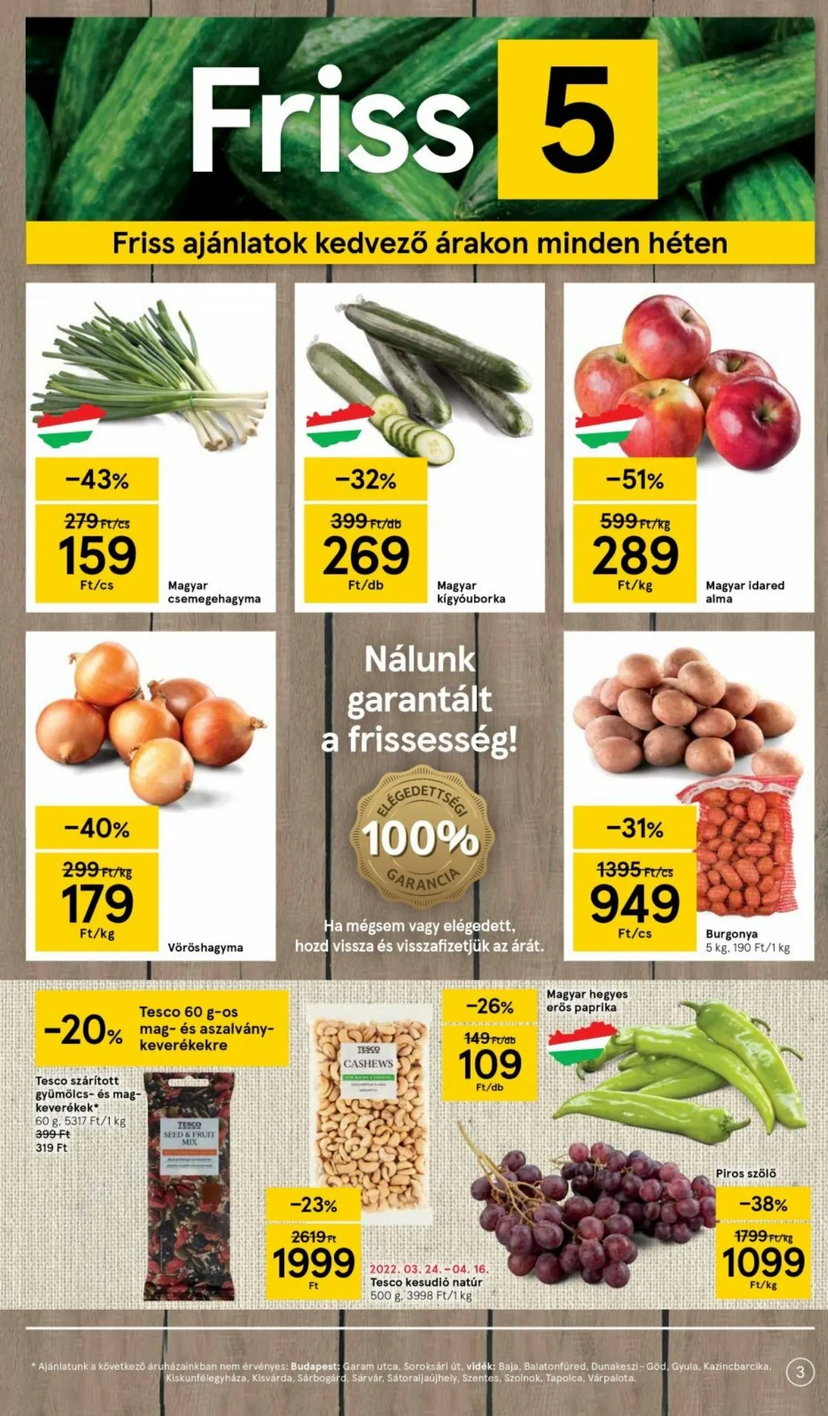 Tesco akciós újság 04.07–04.12 – 3. oldal