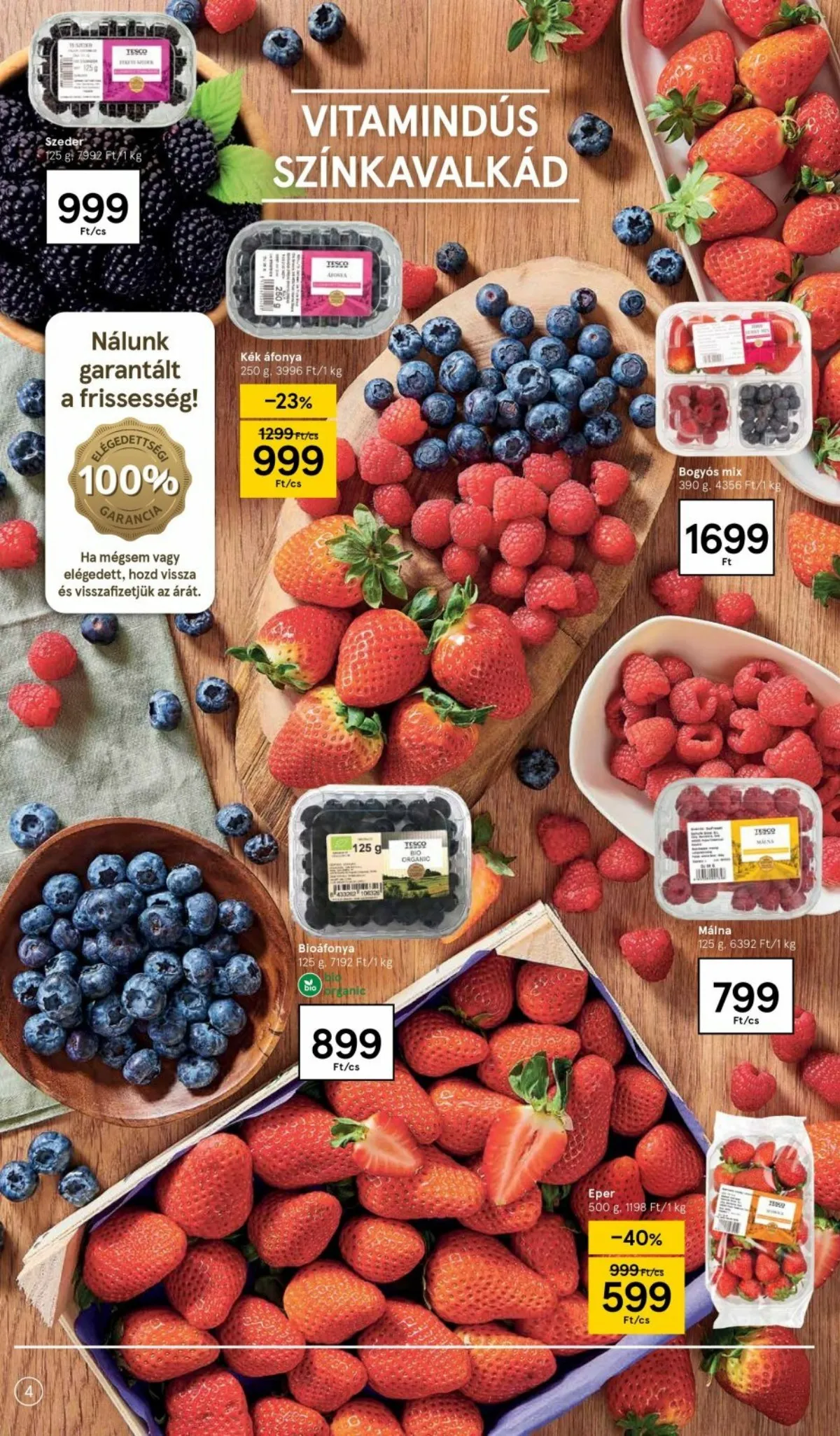 Tesco akciós újság 04.07–04.12 – 4. oldal