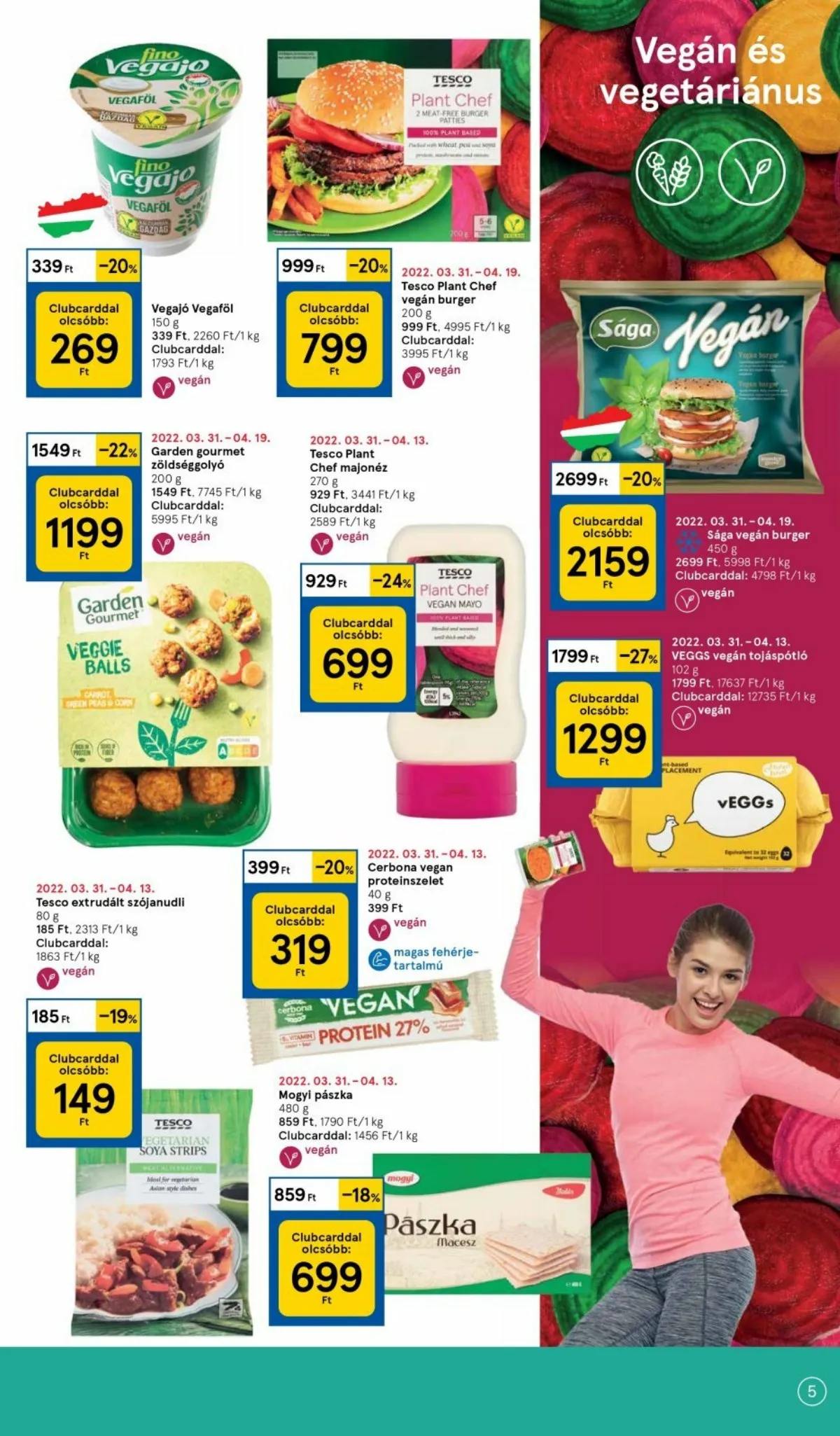 Tesco akciós újság 04.07–04.12 – 5. oldal