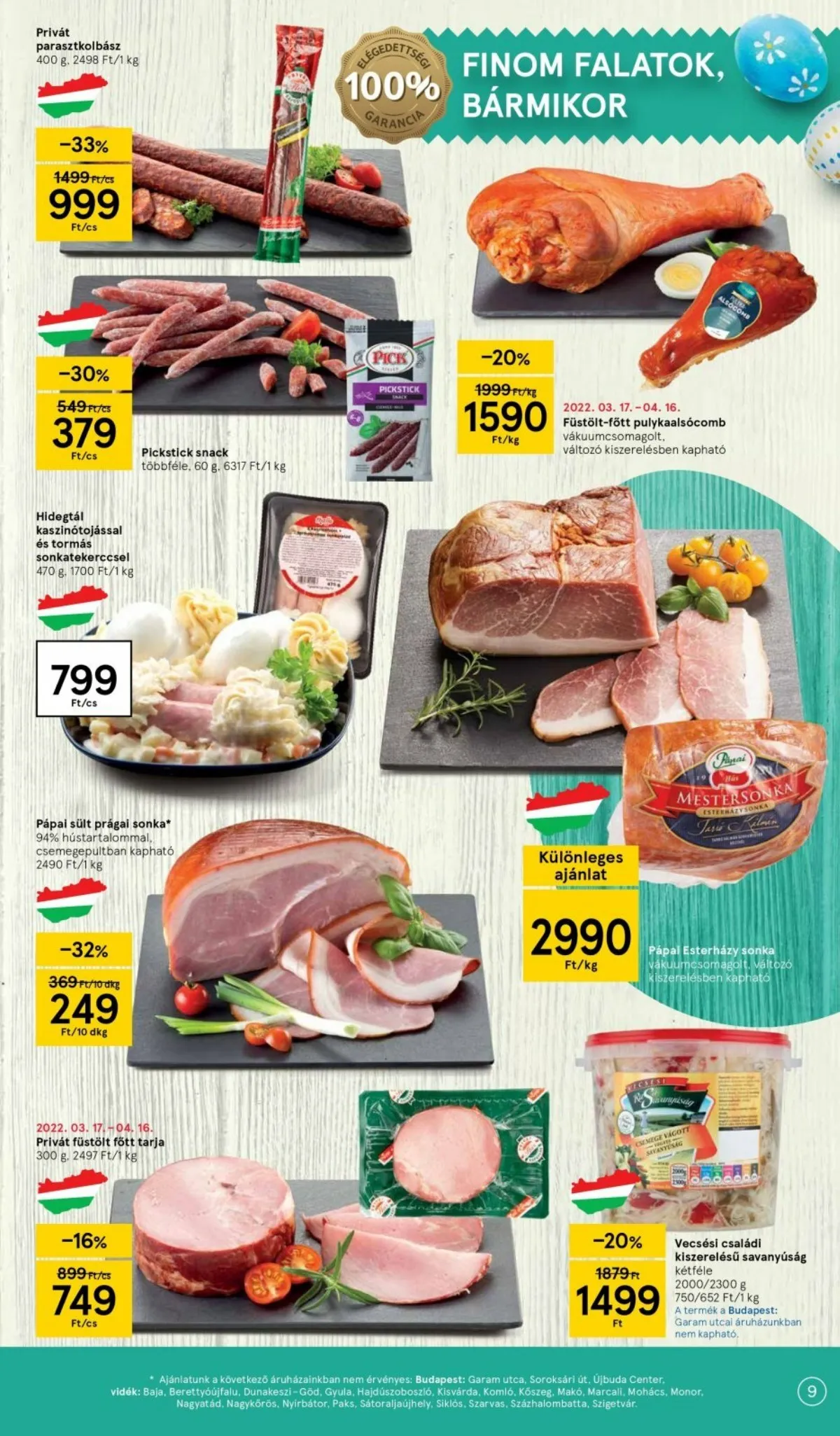 Tesco akciós újság 04.07–04.12 – 9. oldal