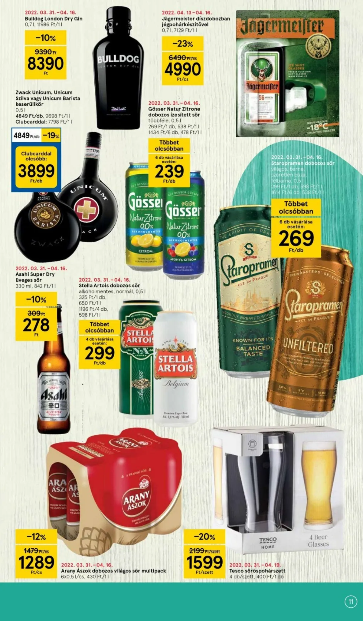 Tesco akciós újság 04.13–04.16 – 11. oldal