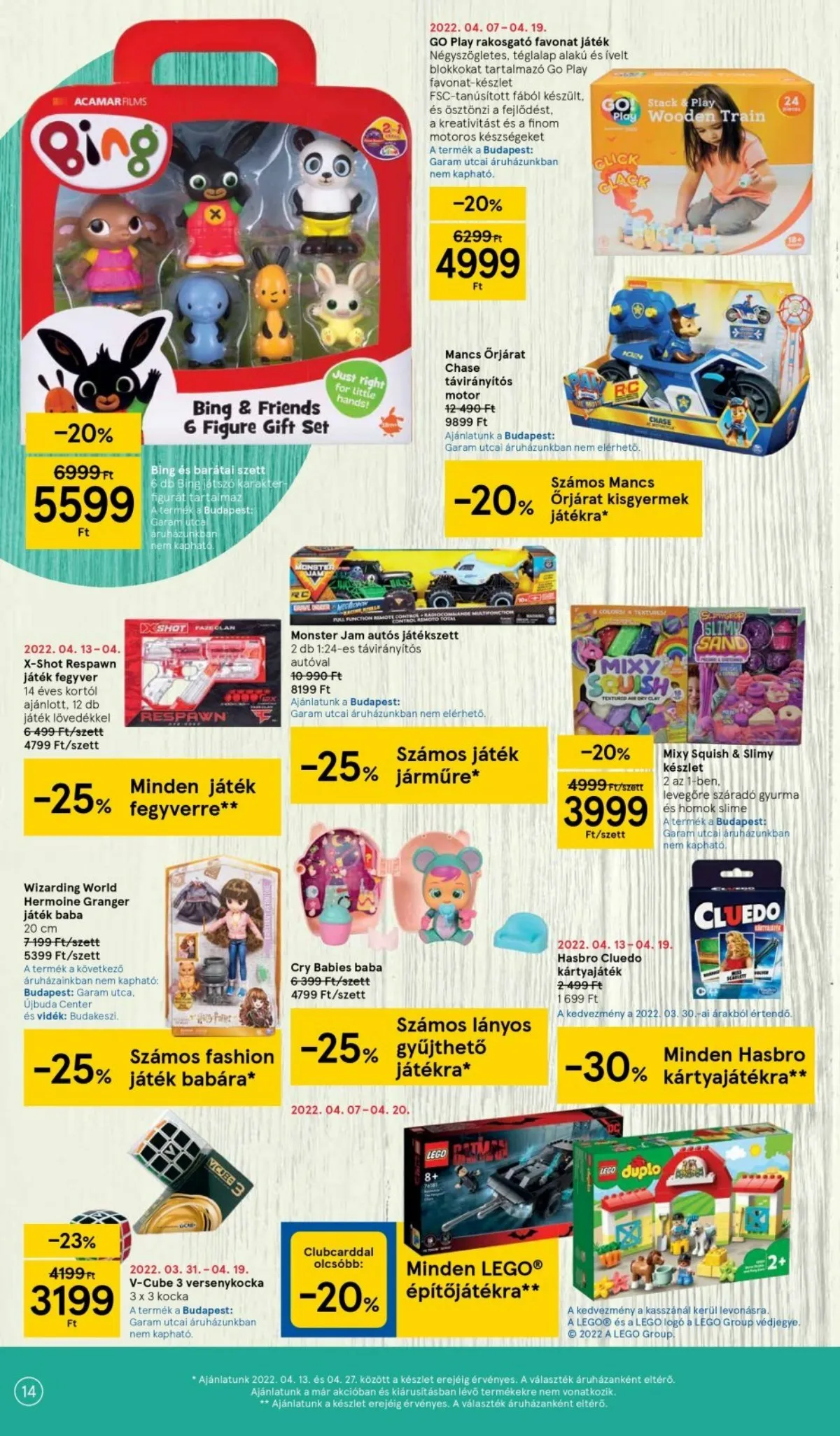 Tesco akciós újság 04.13–04.16 – 14. oldal
