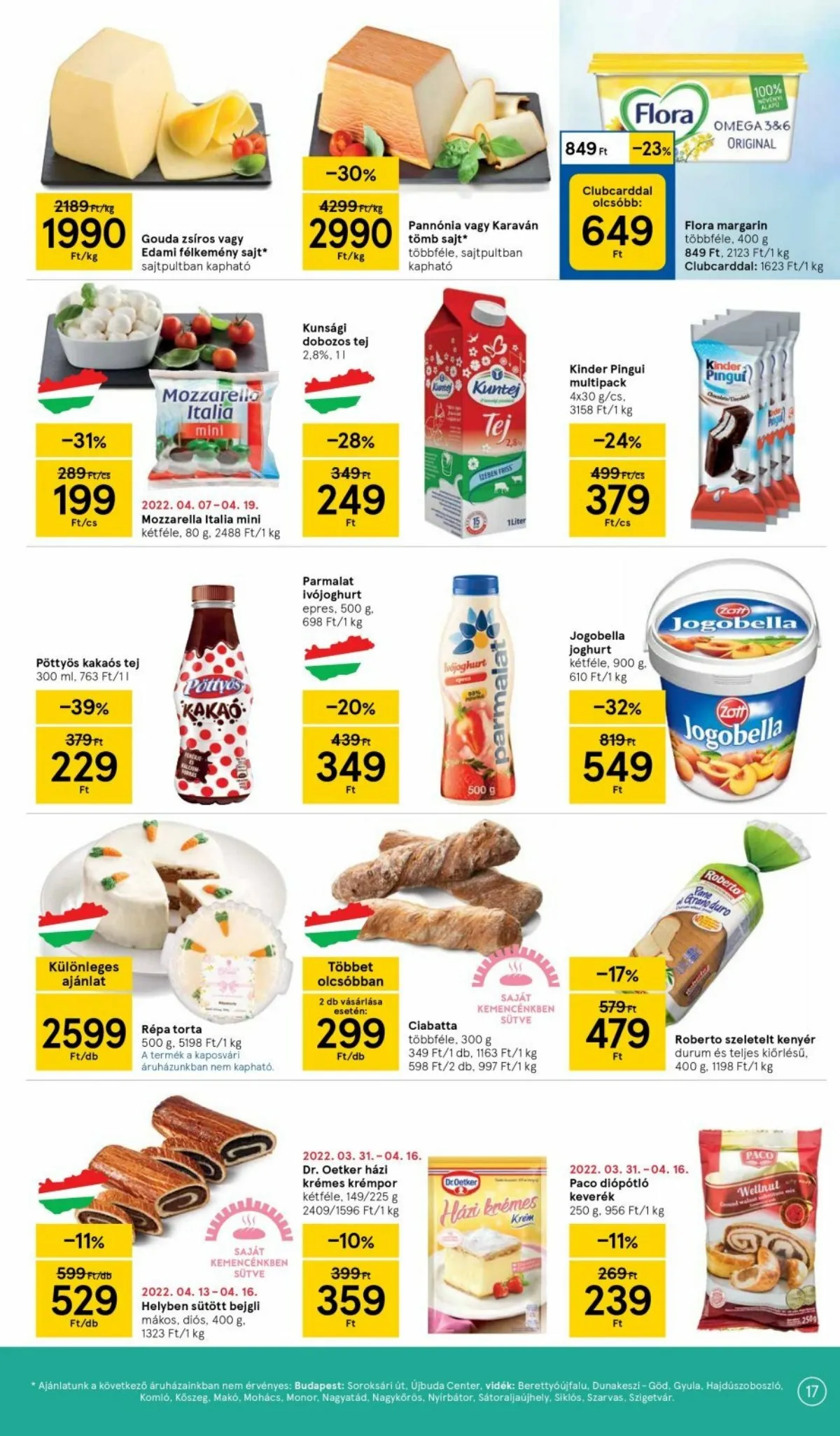 Tesco akciós újság 04.13–04.16 – 17. oldal