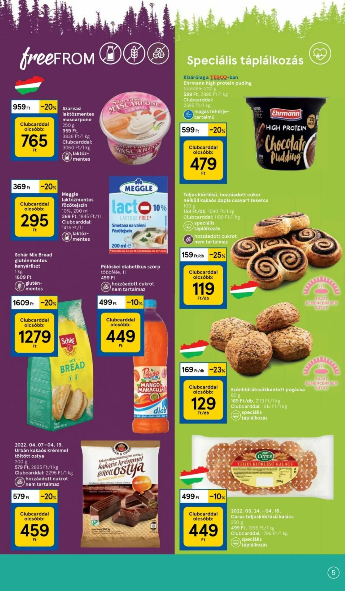 Tesco akciós újság 04.13–04.16 – 5. oldal