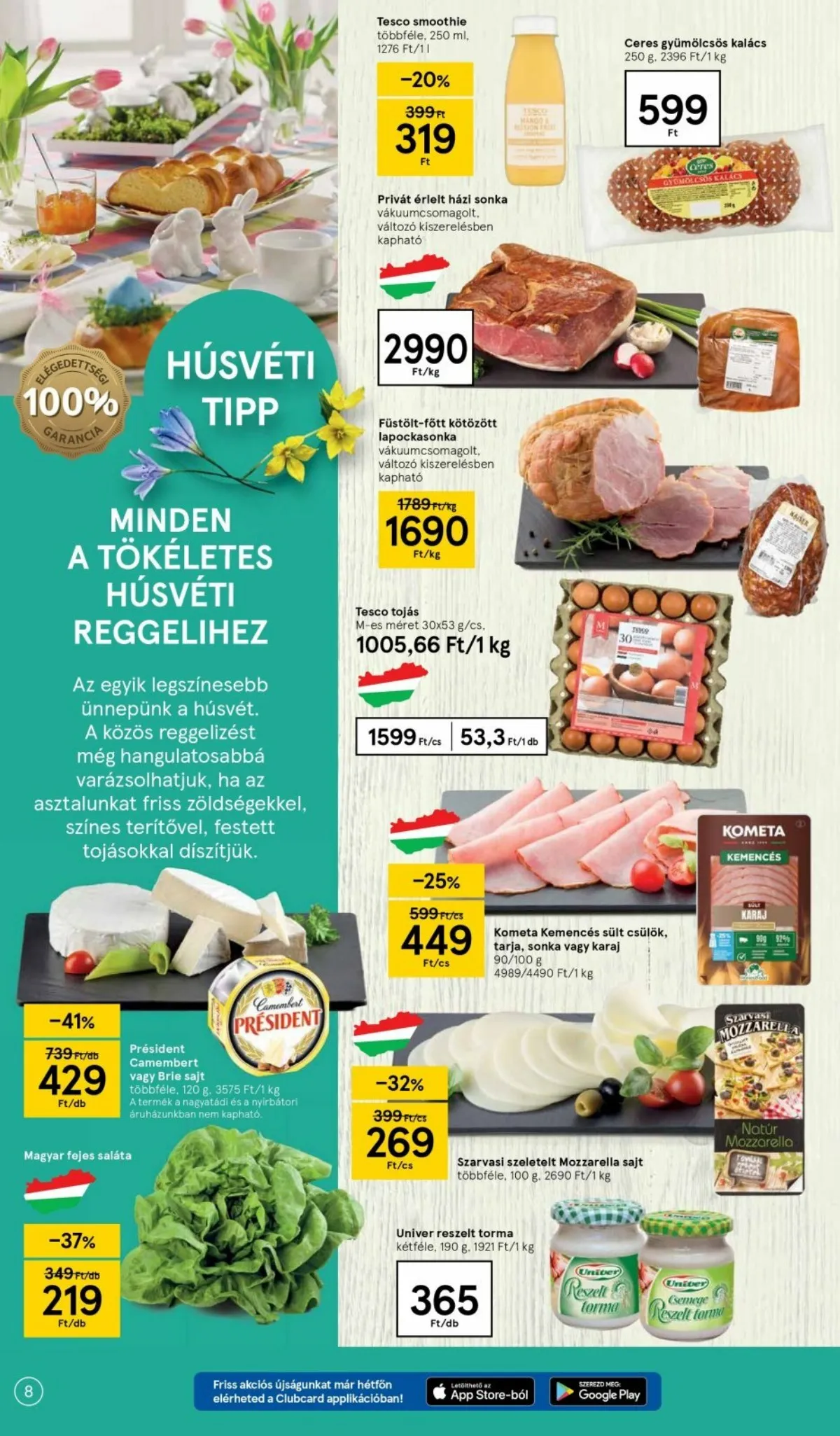Tesco akciós újság 04.13–04.16 – 8. oldal
