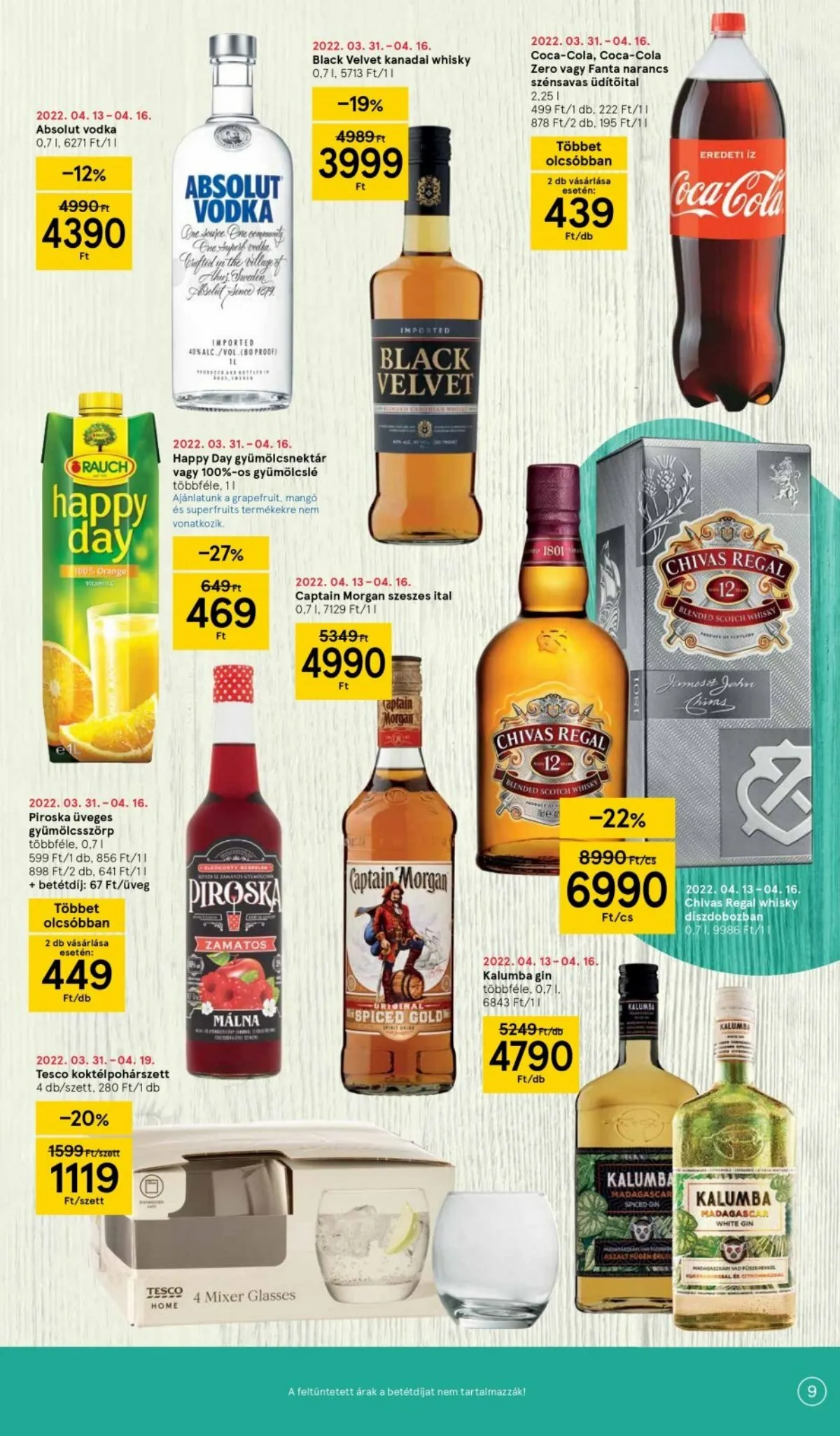 Tesco akciós újság 04.13–04.16 – 9. oldal