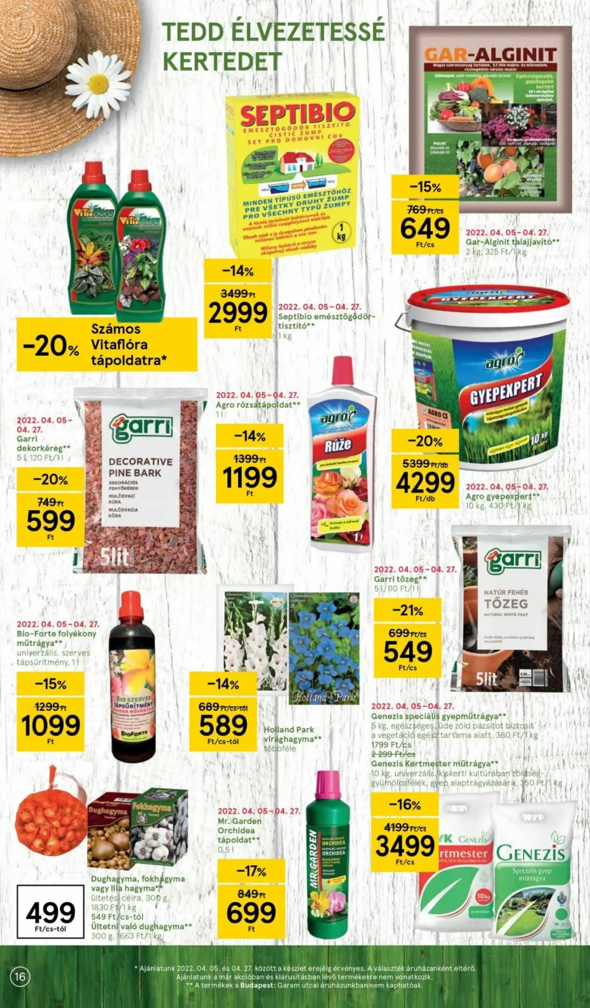 Tesco akciós újság 04.21–04.27 – 16. oldal