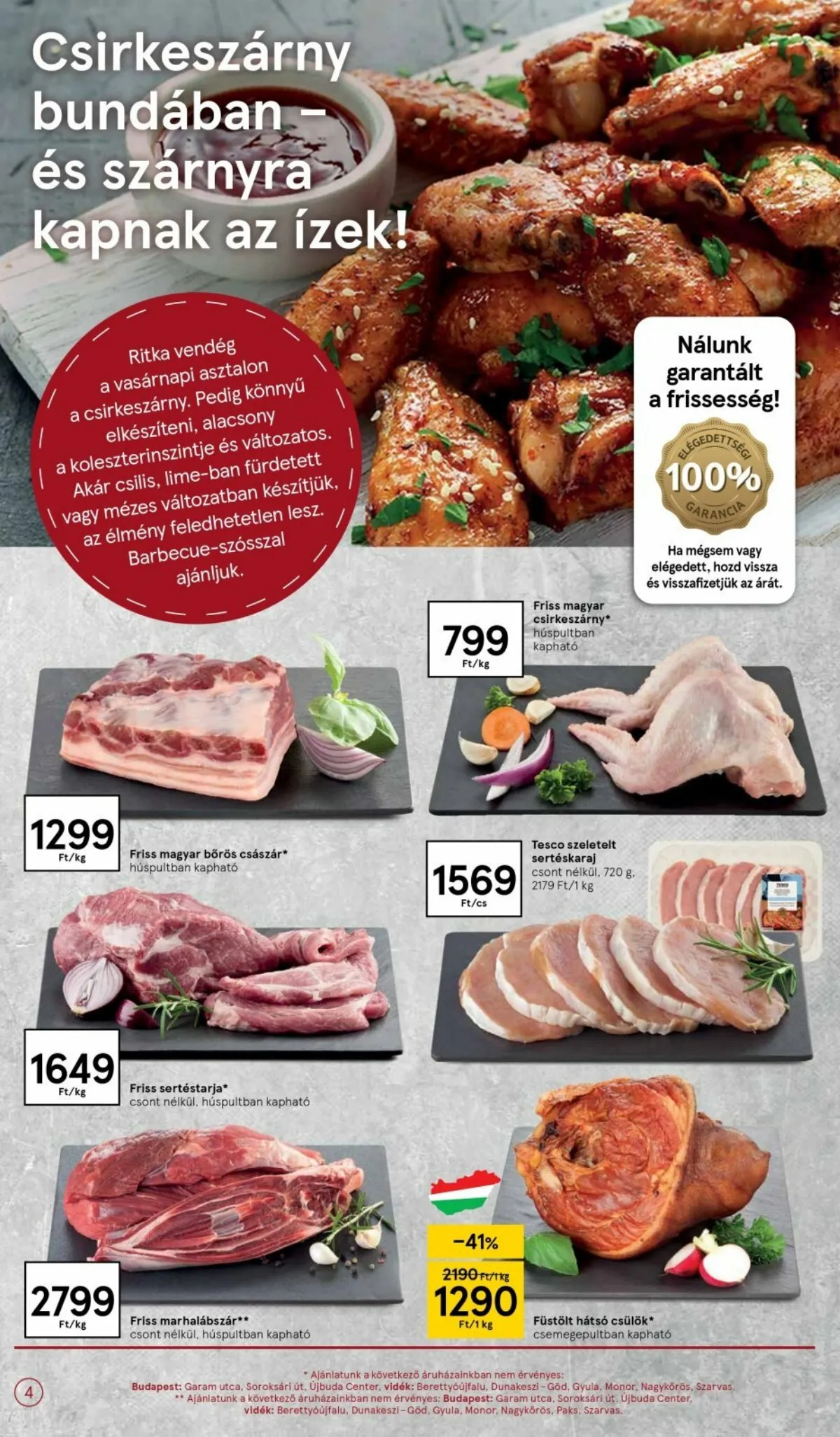 Tesco akciós újság 04.21–04.27 – 4. oldal