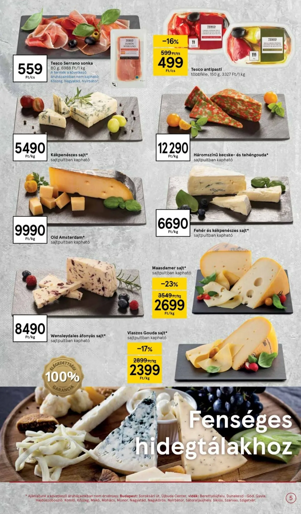 Tesco akciós újság 04.21–04.27 – 5. oldal