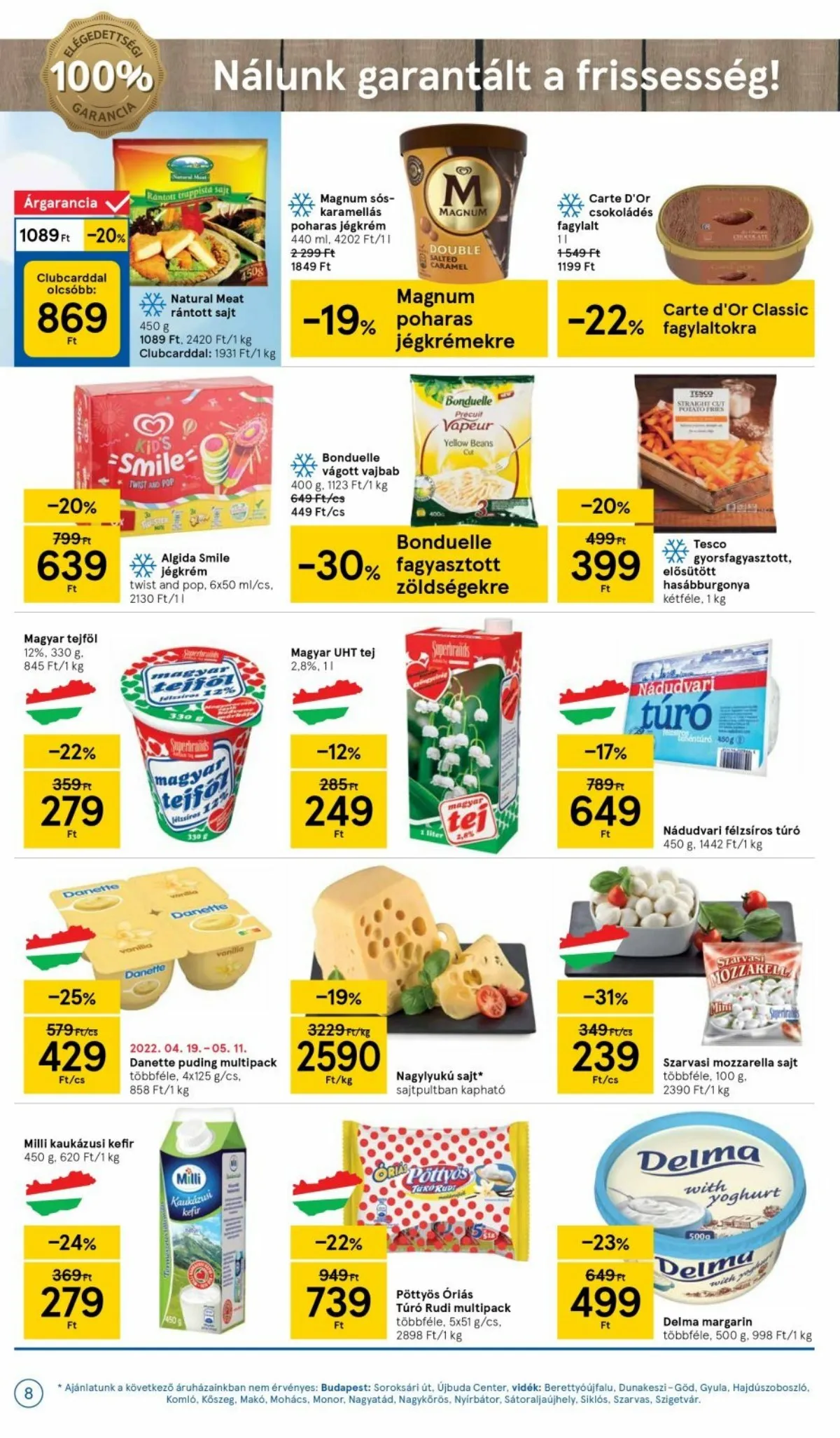 Tesco akciós újság 04.21–04.27 – 8. oldal