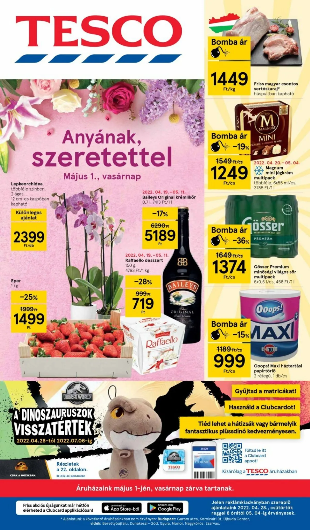 Tesco akciós újság 04.28–05.04
