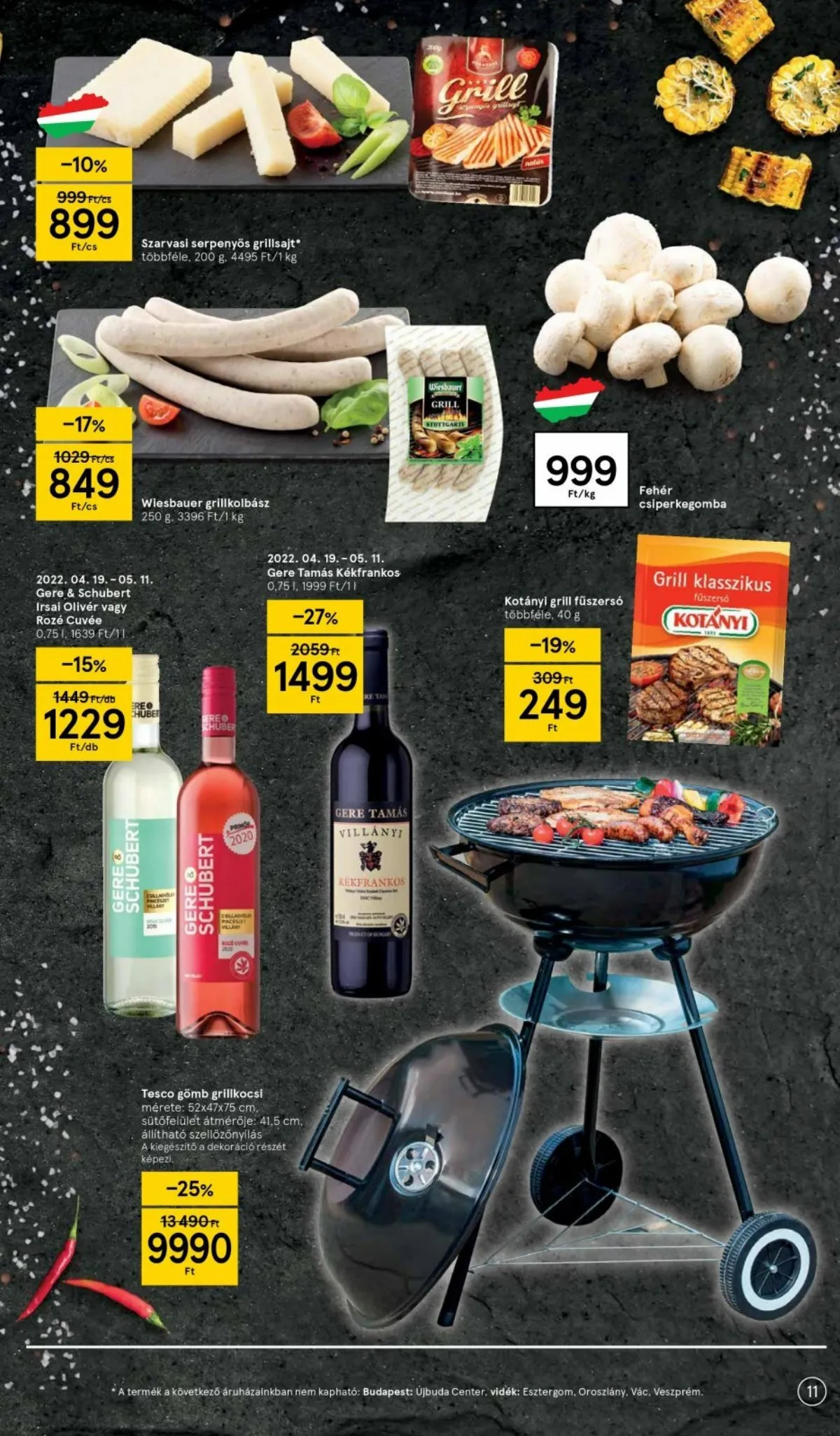 Tesco akciós újság 04.28–05.04 – 11. oldal