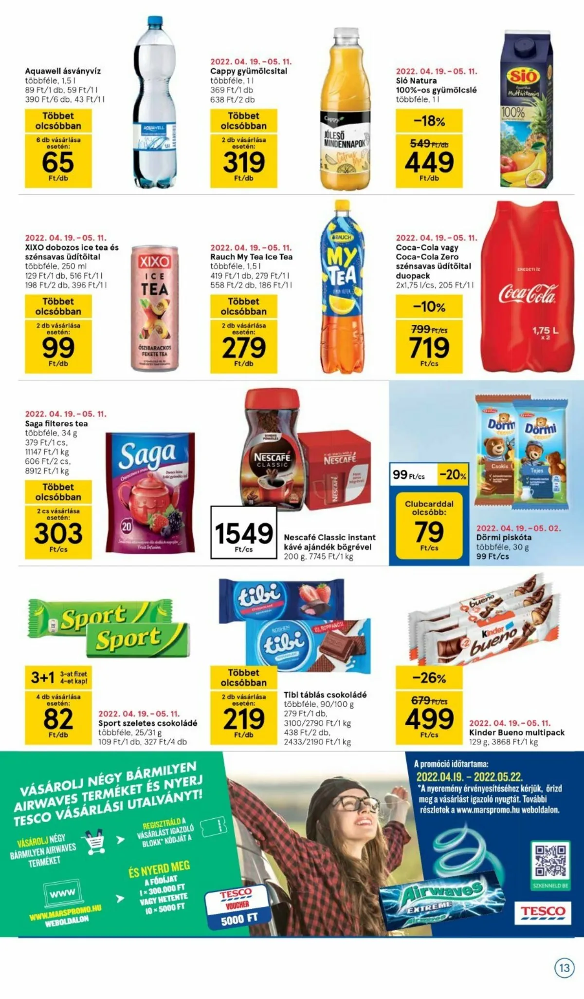 Tesco akciós újság 04.28–05.04 – 13. oldal