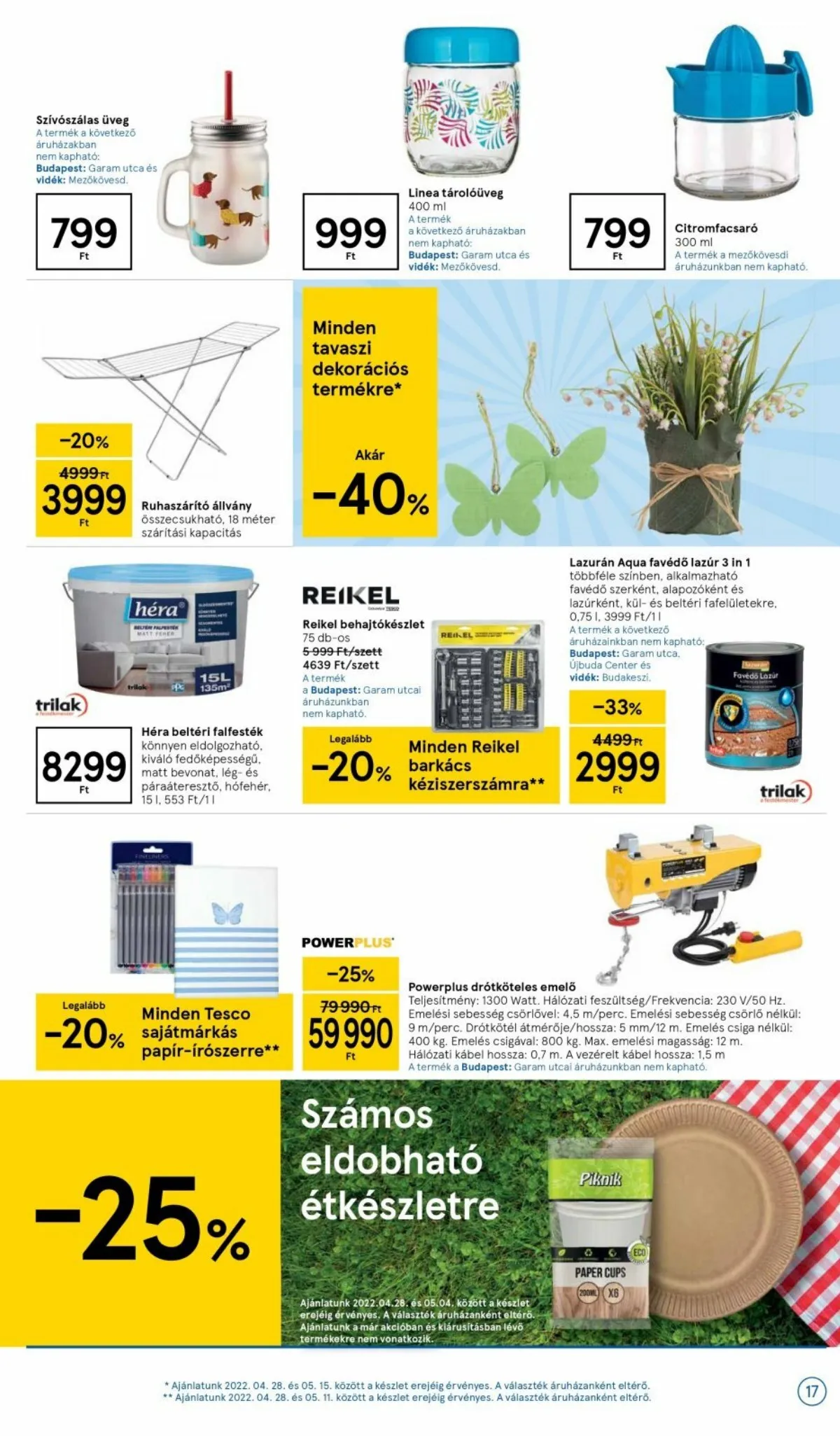 Tesco akciós újság 04.28–05.04 – 17. oldal
