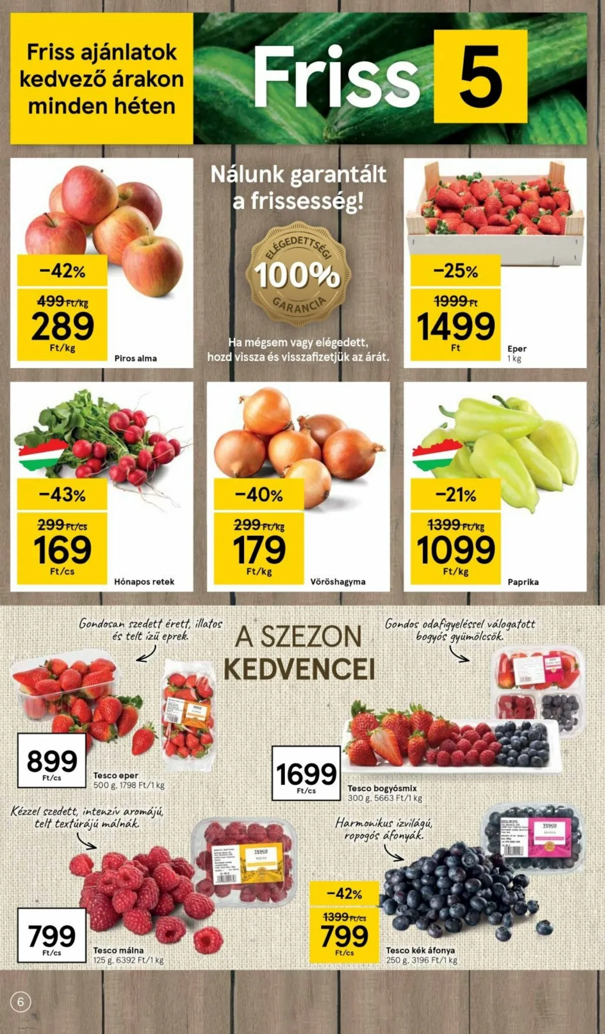 Tesco akciós újság 04.28–05.04 – 6. oldal