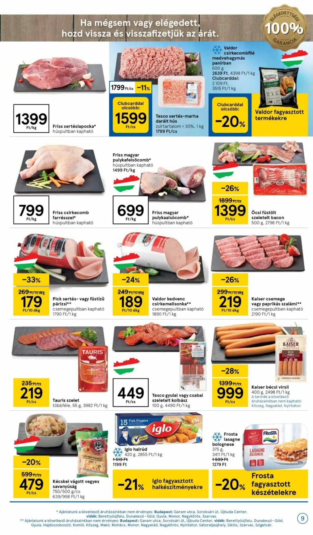 Tesco akciós újság 04.28–05.04 – 9. oldal