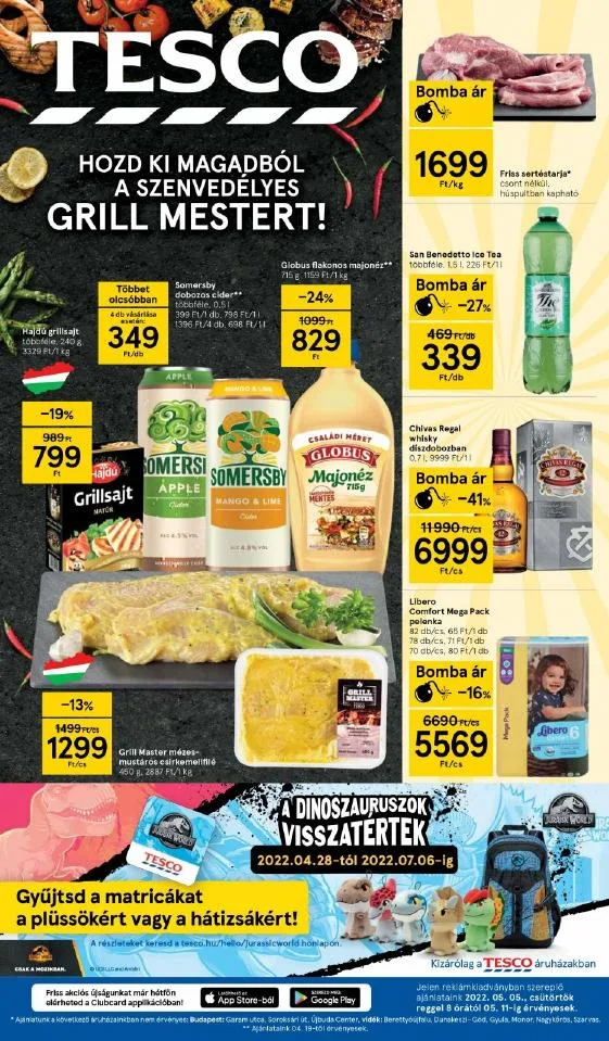 Tesco akciós újság 05.05–05.11