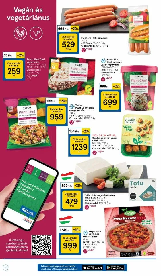 Tesco akciós újság 05.05–05.11 – 4. oldal