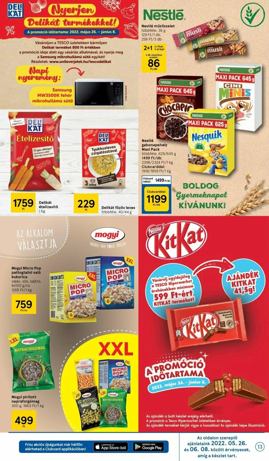 Tesco akciós újság 05.26–06.01 – 13. oldal