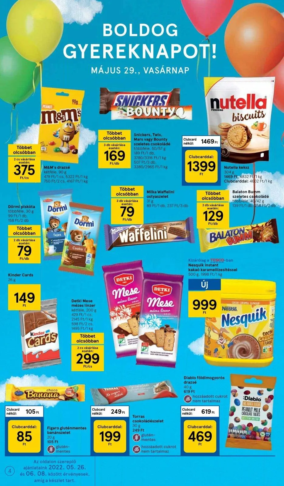 Tesco akciós újság 05.26–06.01 – 4. oldal