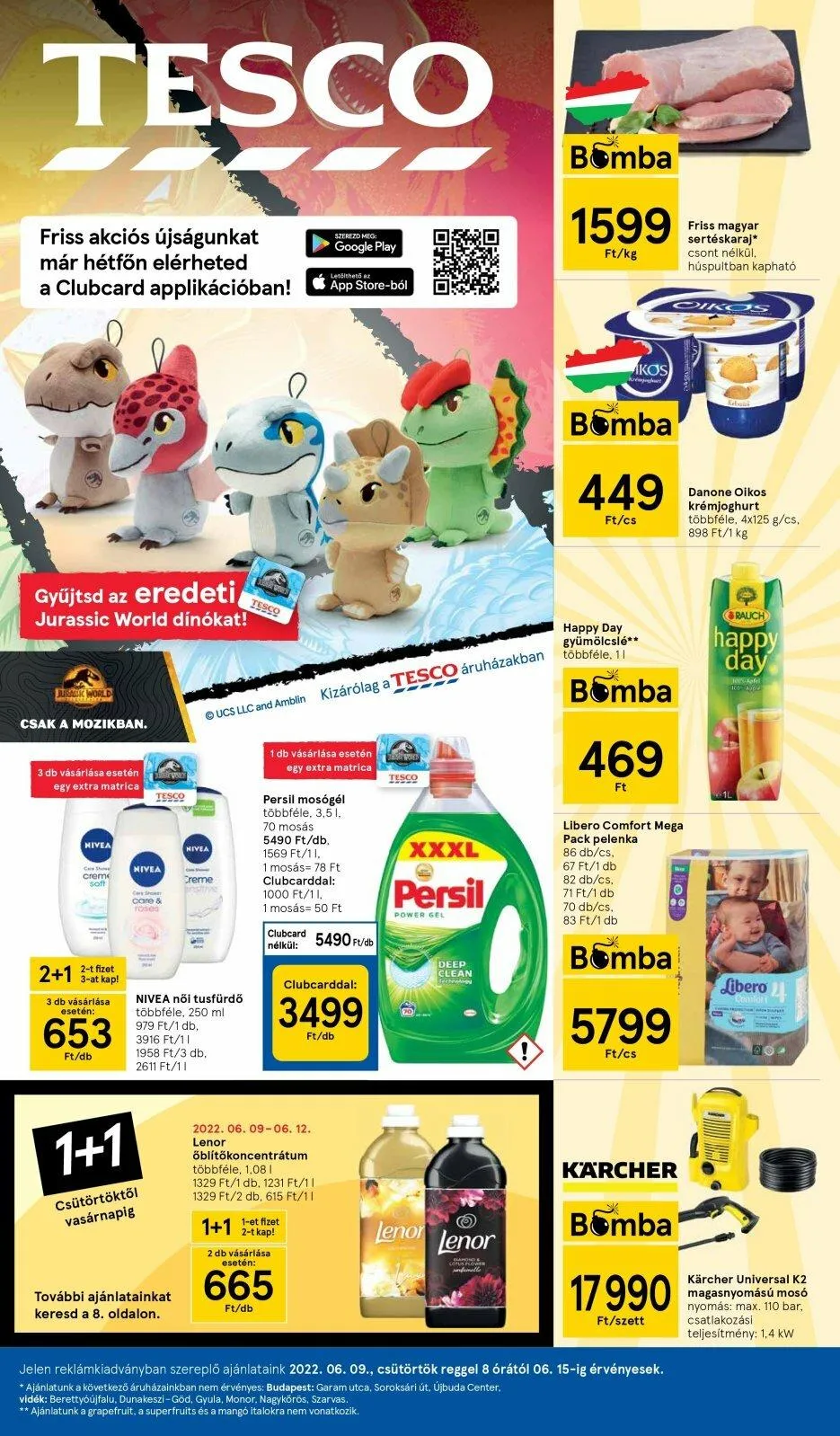 Tesco akciós újság 06.09–06.15