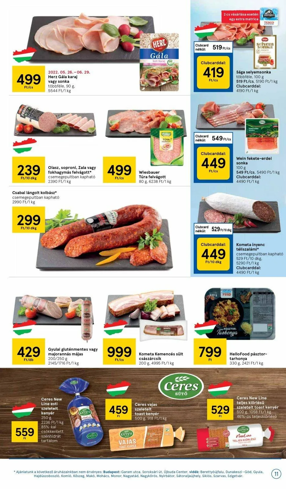 Tesco akciós újság 06.09–06.15 – 11. oldal