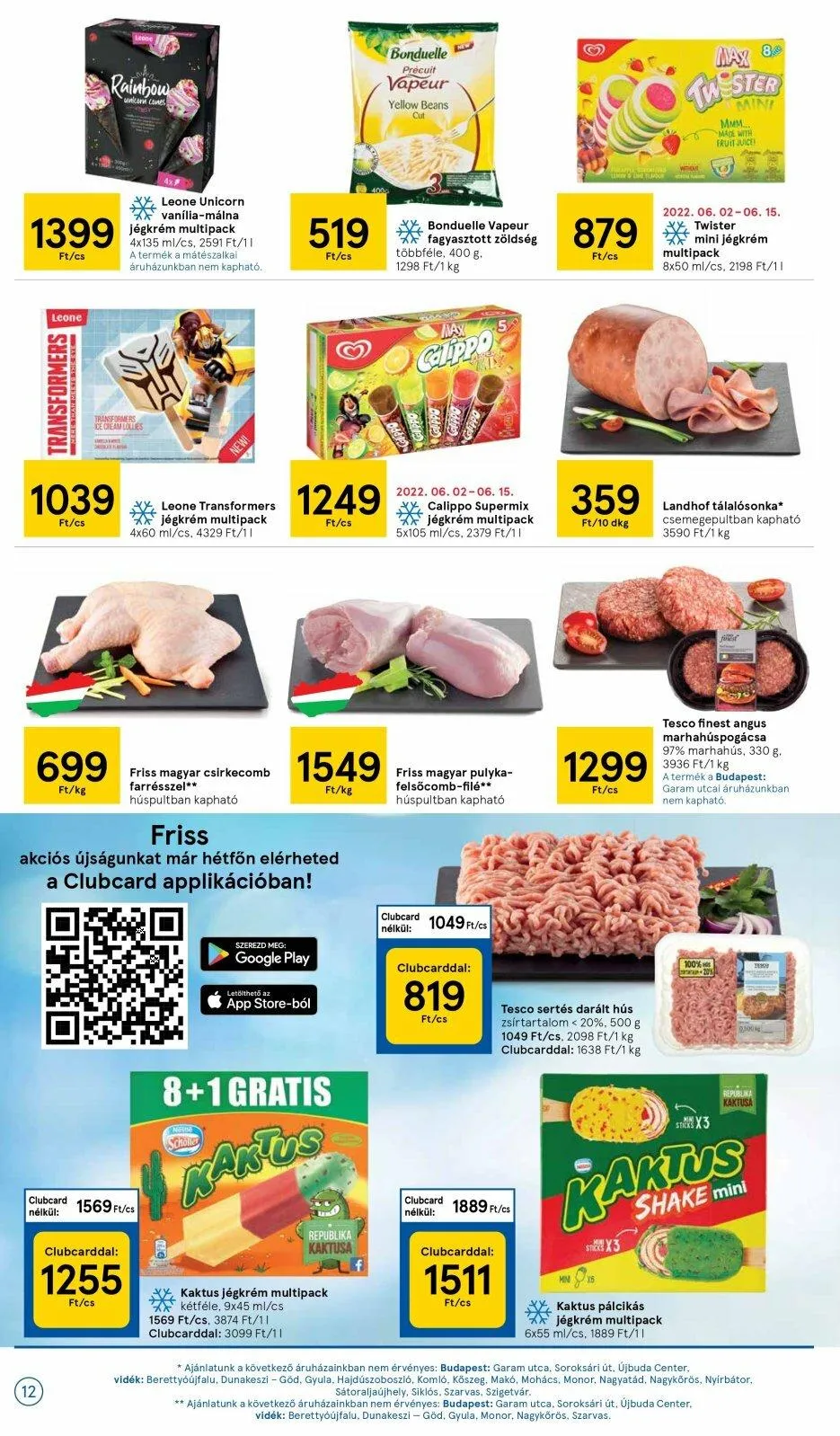 Tesco akciós újság 06.09–06.15 – 12. oldal