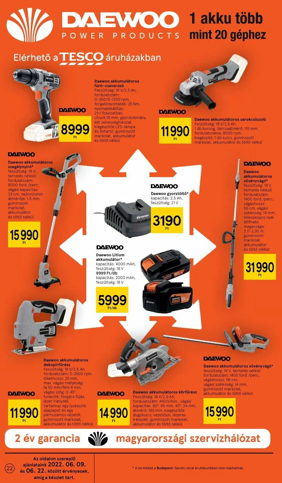 Tesco akciós újság 06.09–06.15 – 22. oldal