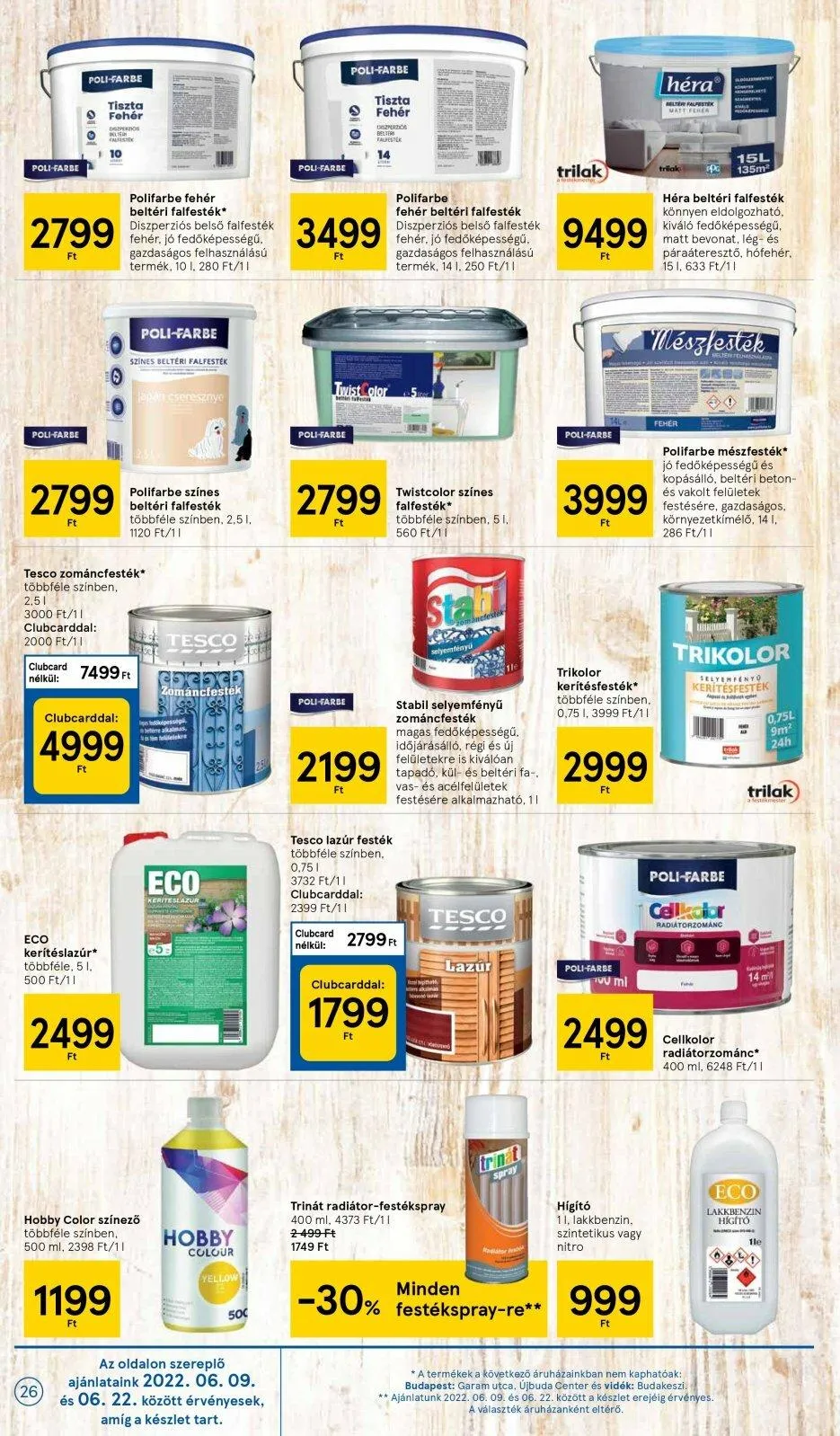 Tesco akciós újság 06.09–06.15 – 26. oldal