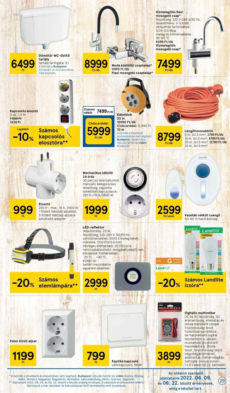 Tesco akciós újság 06.09–06.15 – 29. oldal