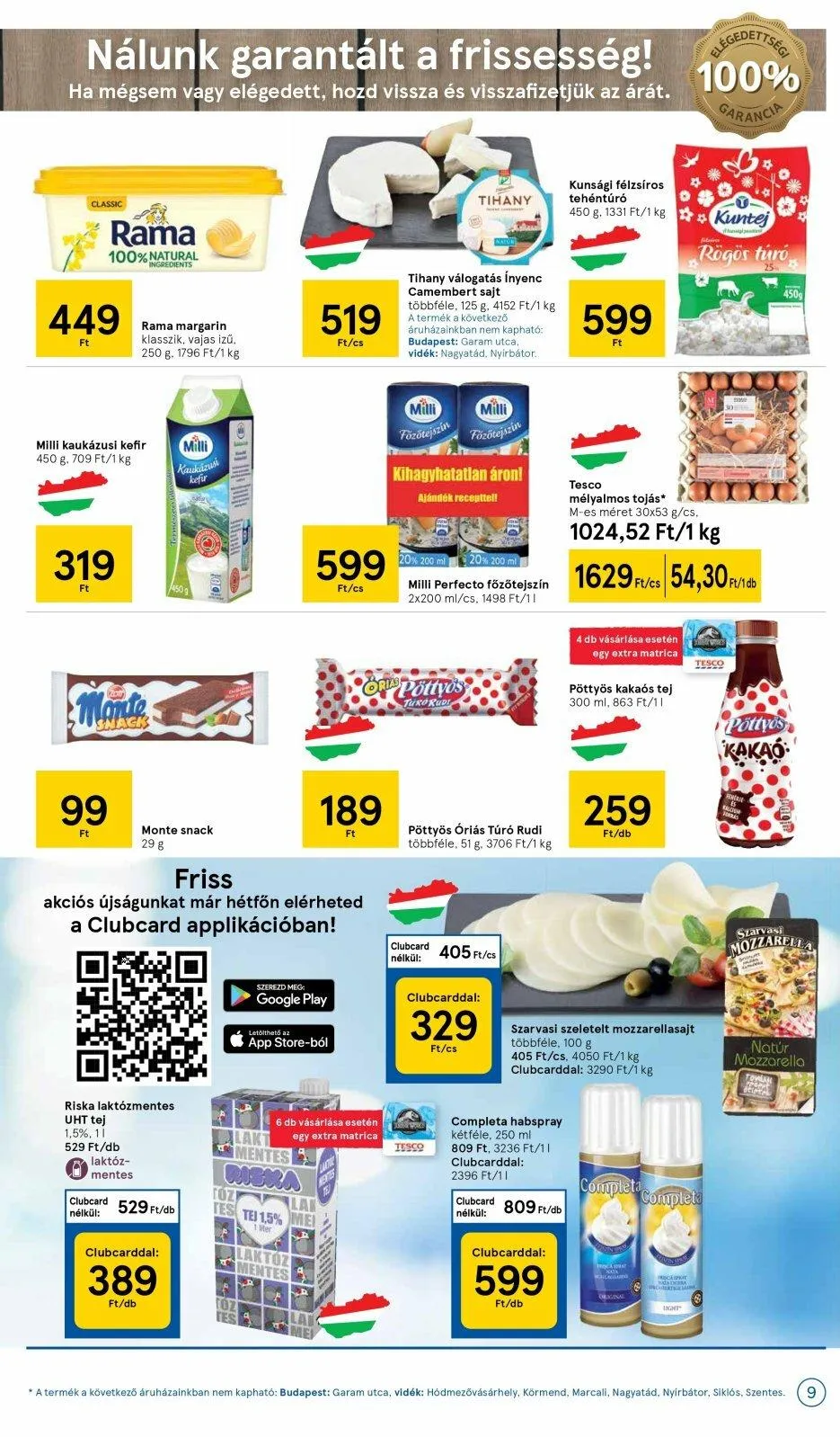 Tesco akciós újság 06.09–06.15 – 9. oldal