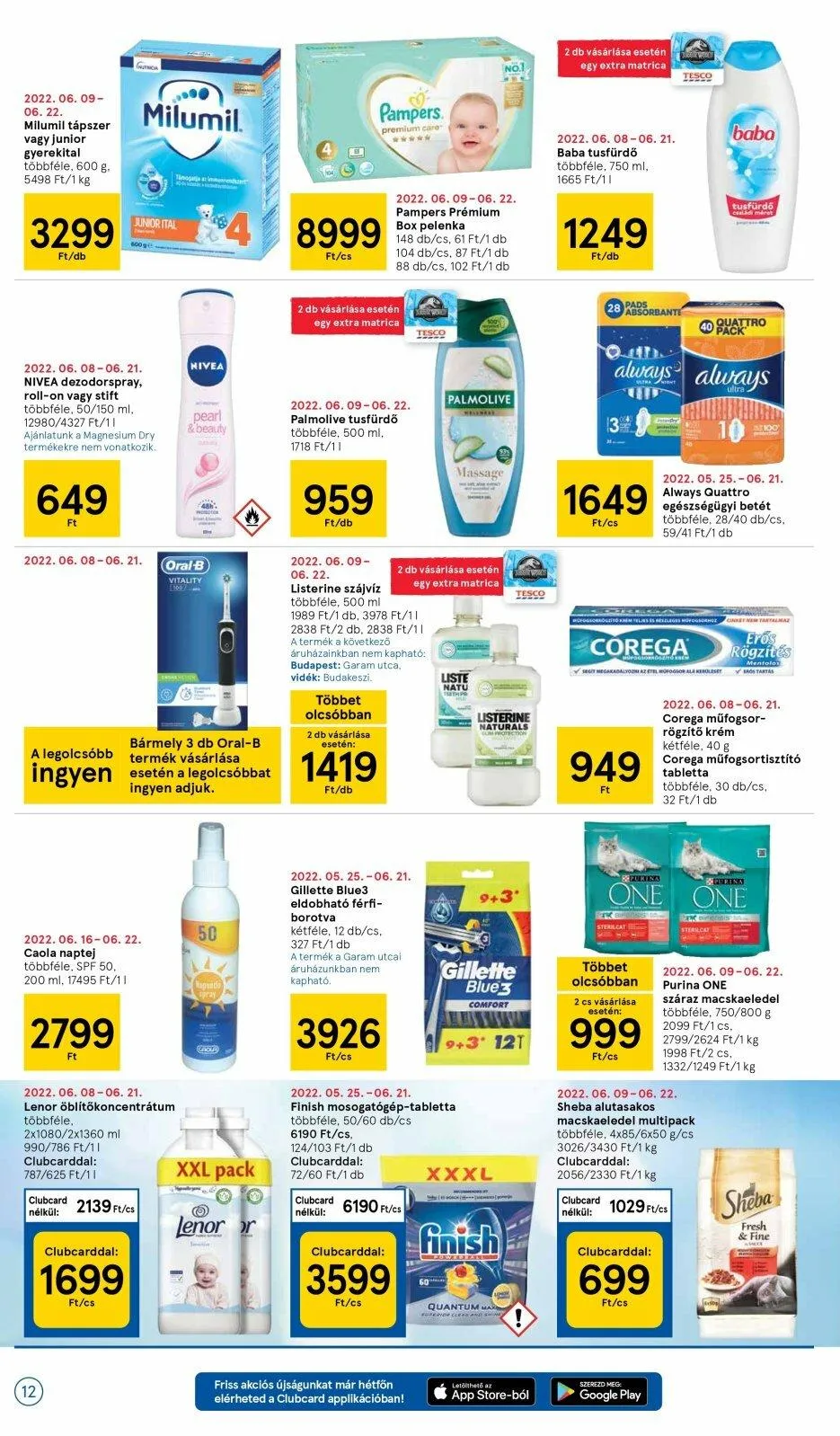 Tesco akciós újság 06.16–06.22 – 12. oldal