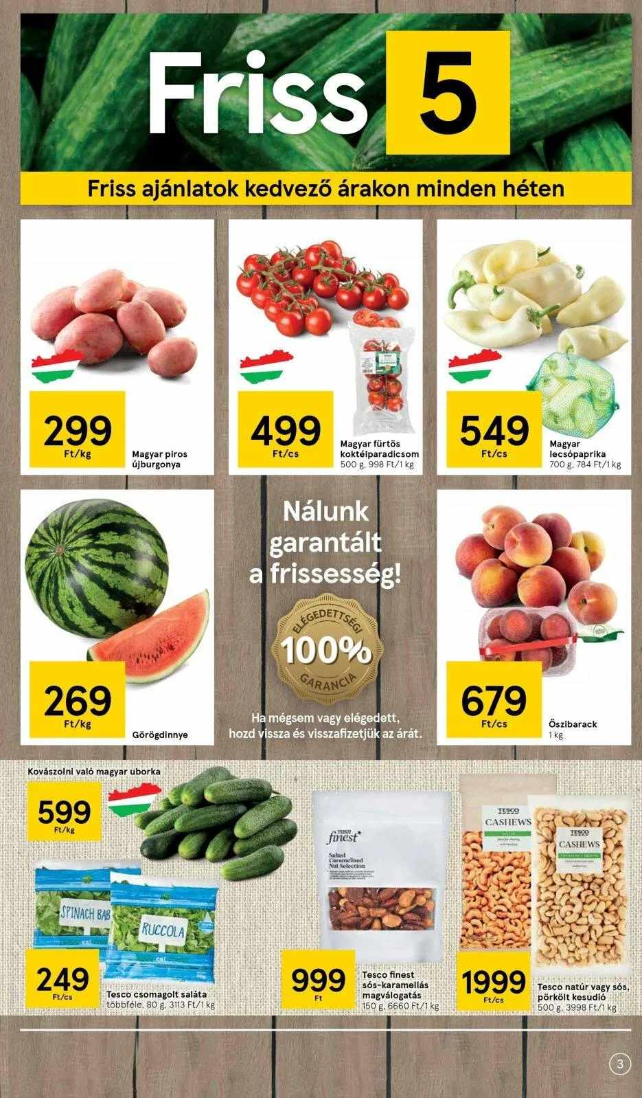 Tesco akciós újság 06.16–06.22 – 3. oldal