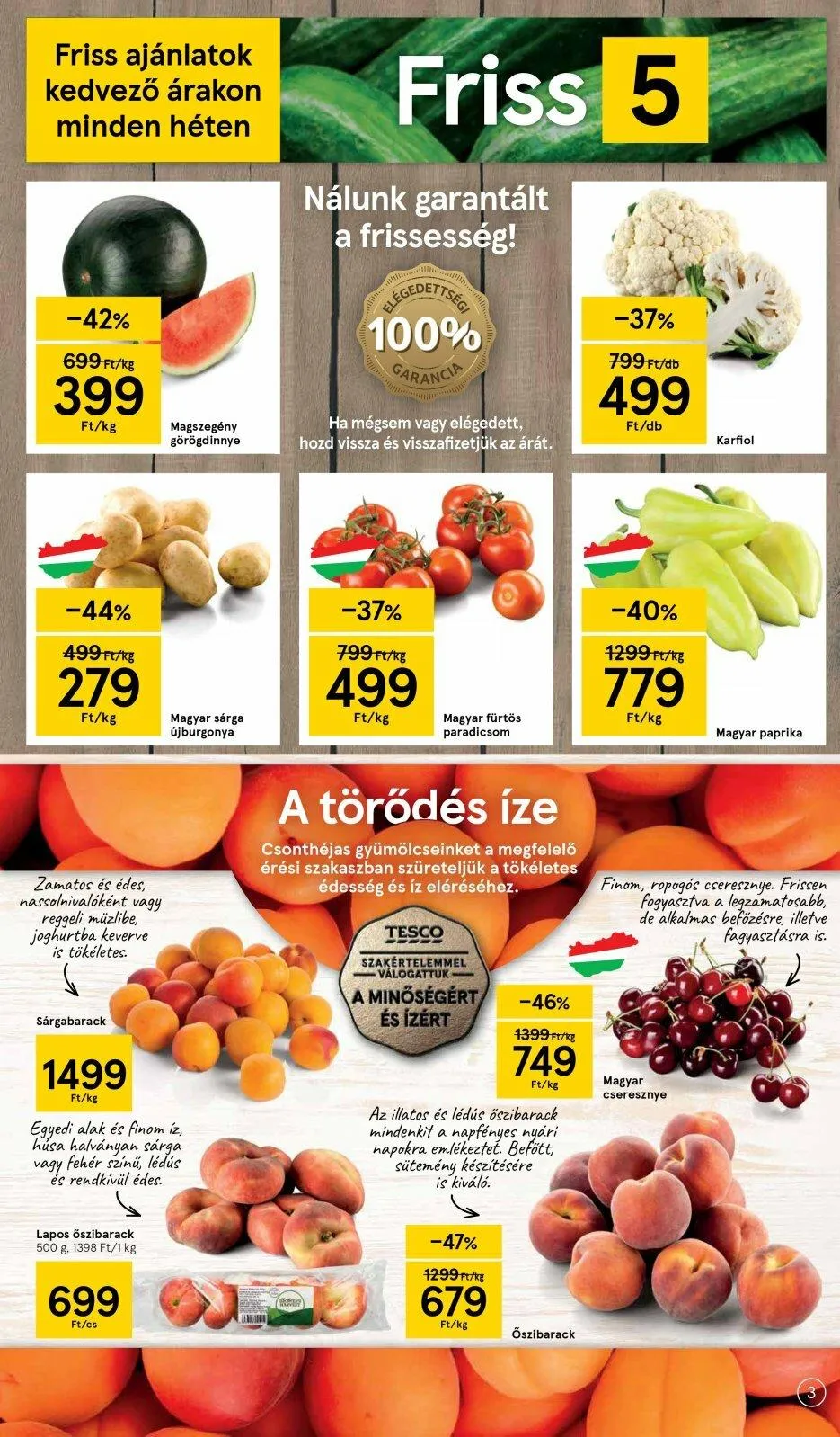 Tesco akciós újság 06.23–06.29 – 3. oldal