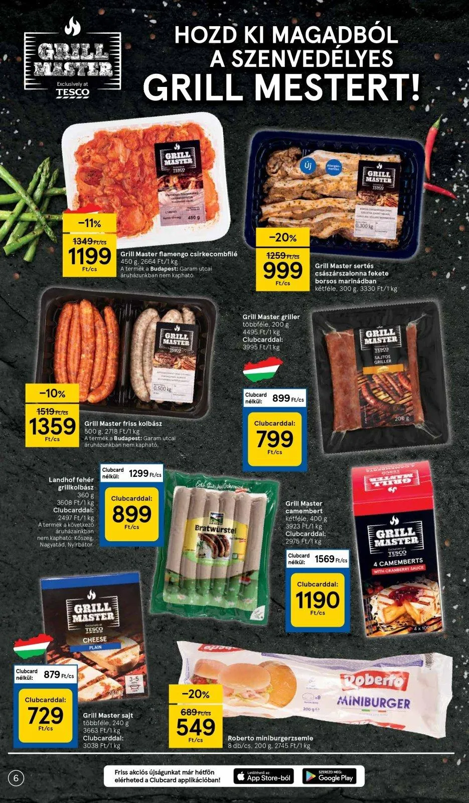 Tesco akciós újság 06.23–06.29 – 6. oldal