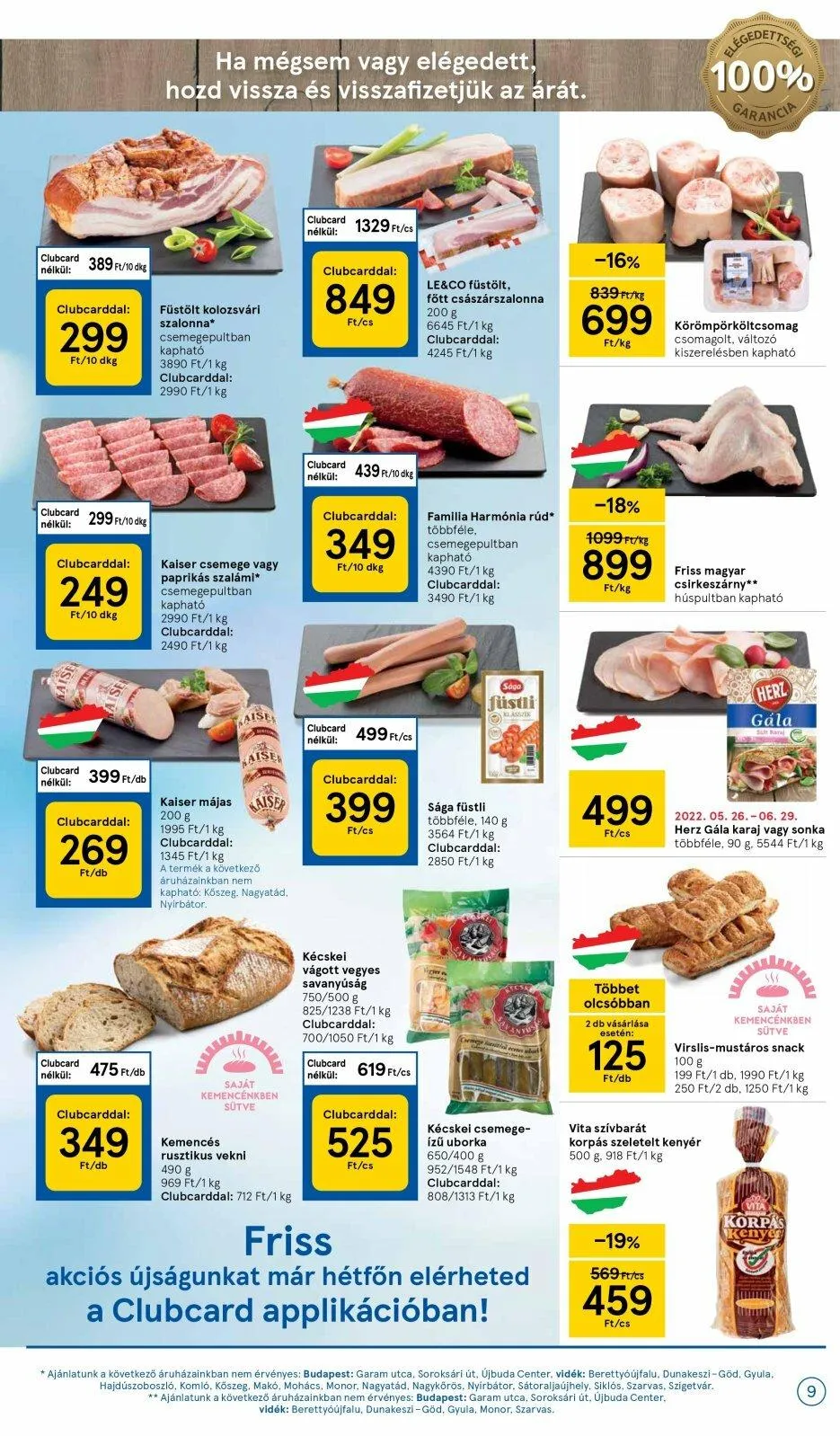 Tesco akciós újság 06.23–06.29 – 9. oldal