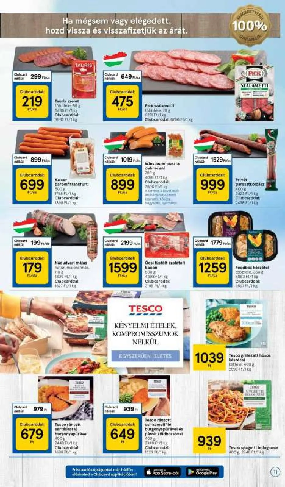 Tesco akciós újság 06.30–07.06 – 11. oldal