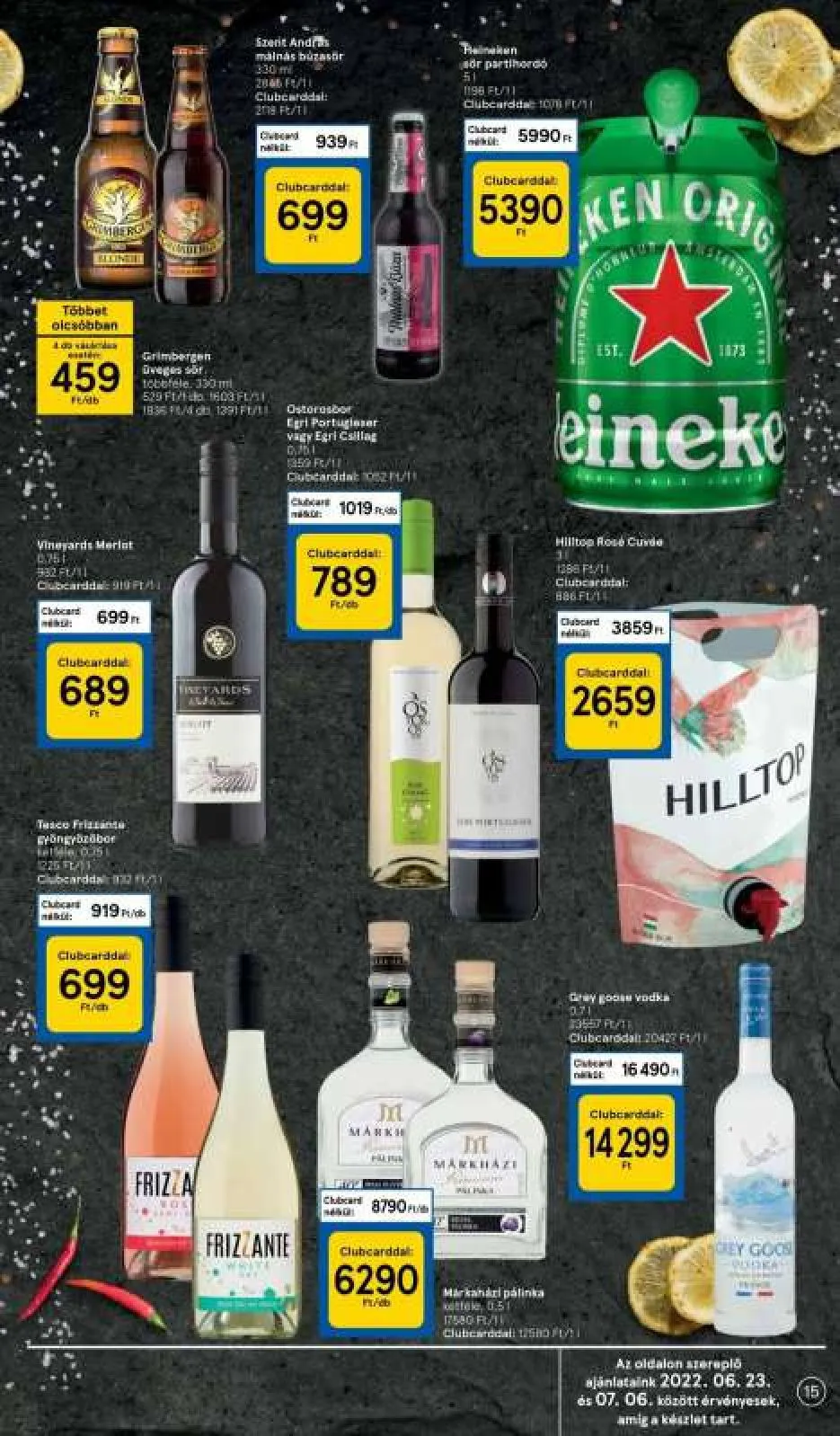 Tesco akciós újság 06.30–07.06 – 15. oldal