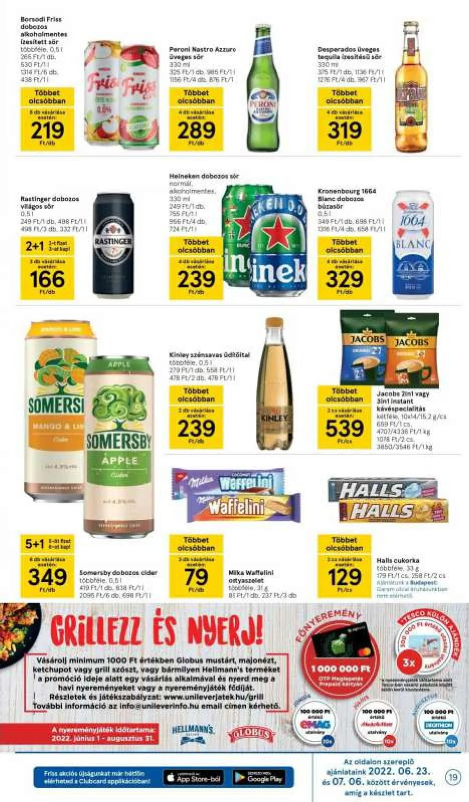 Tesco akciós újság 06.30–07.06 – 19. oldal
