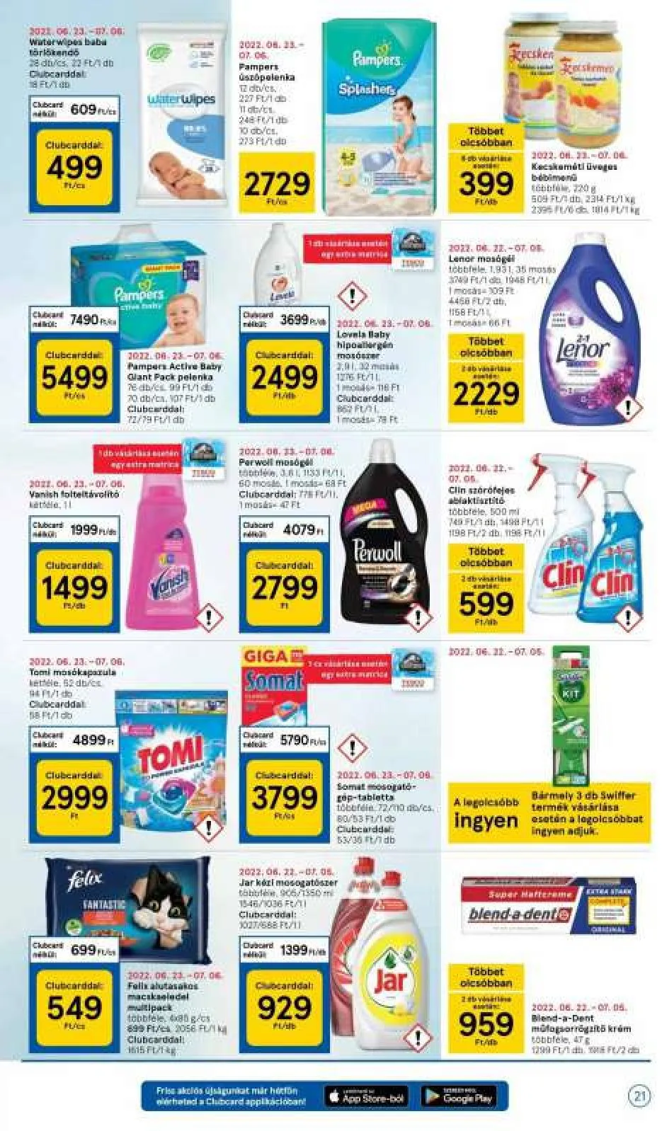 Tesco akciós újság 06.30–07.06 – 21. oldal