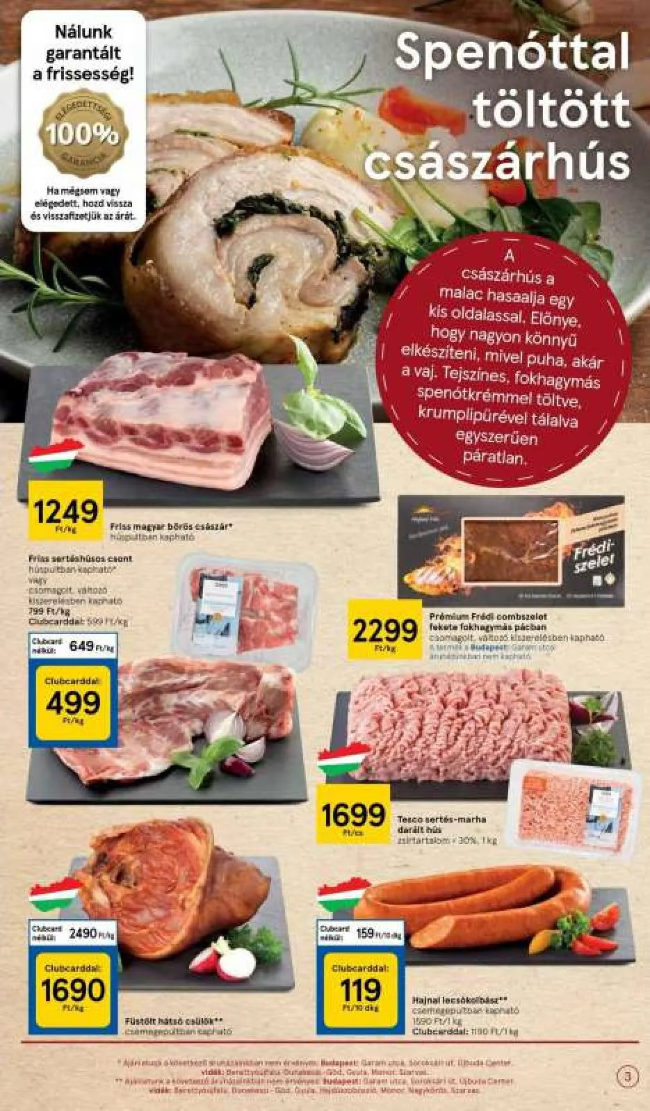 Tesco akciós újság 06.30–07.06 – 3. oldal
