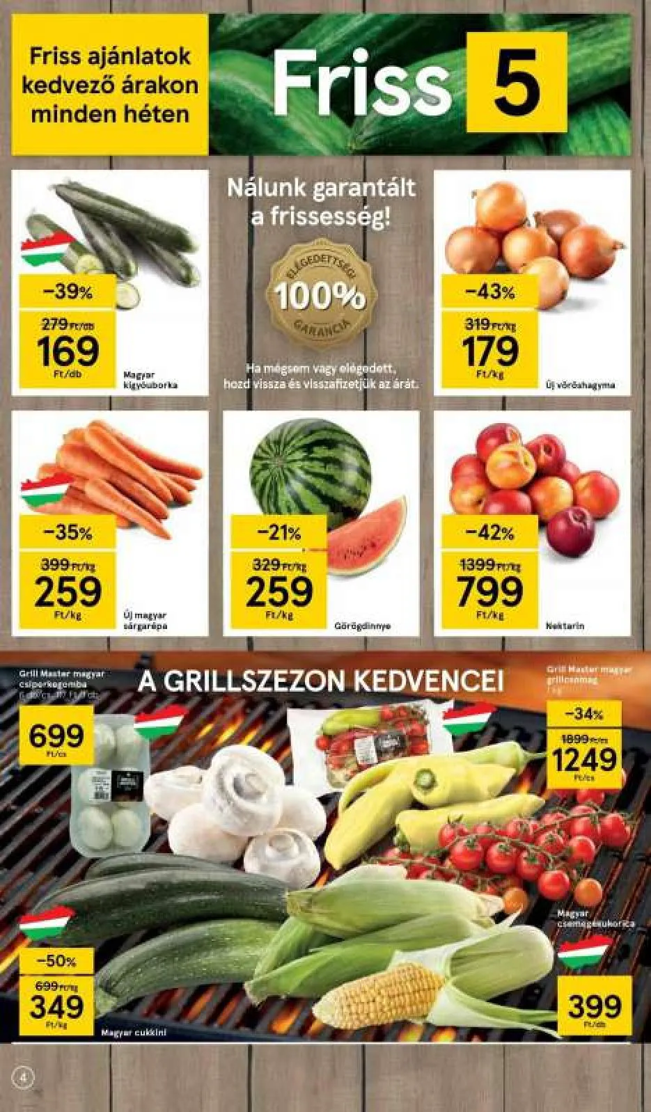 Tesco akciós újság 06.30–07.06 – 4. oldal