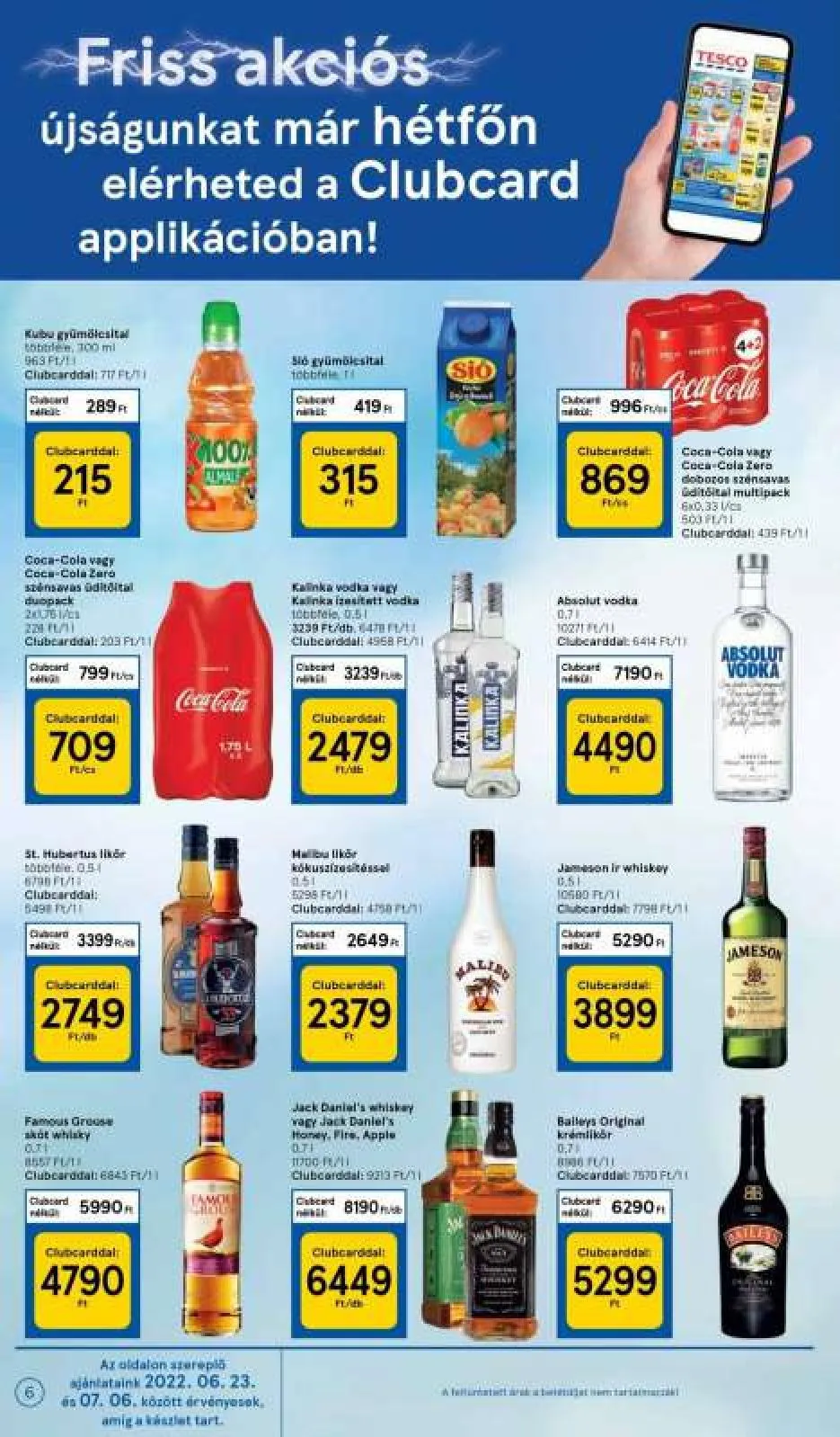 Tesco akciós újság 06.30–07.06 – 6. oldal