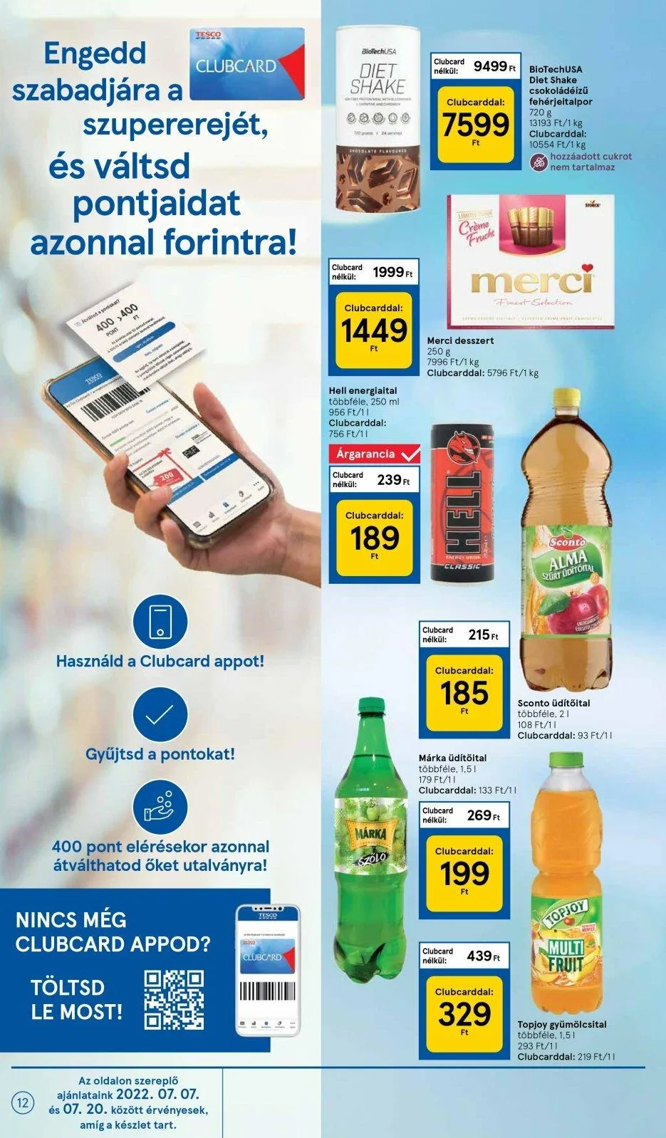 Tesco akciós újság 07.07–07.13 – 12. oldal