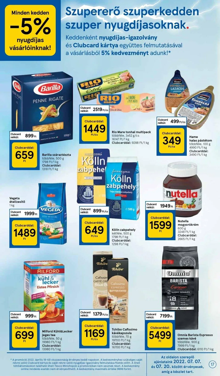 Tesco akciós újság 07.07–07.13 – 17. oldal
