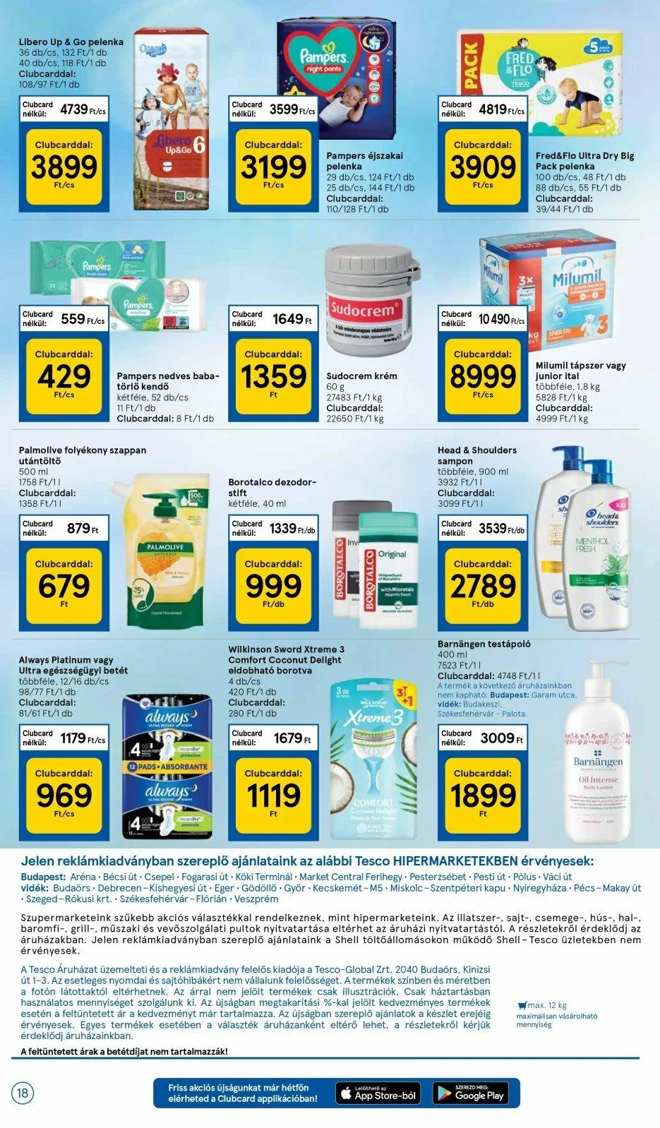 Tesco akciós újság 07.07–07.13 – 18. oldal